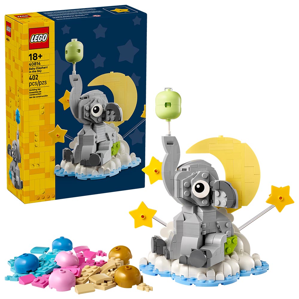 Bebé Elefante en el Cielo