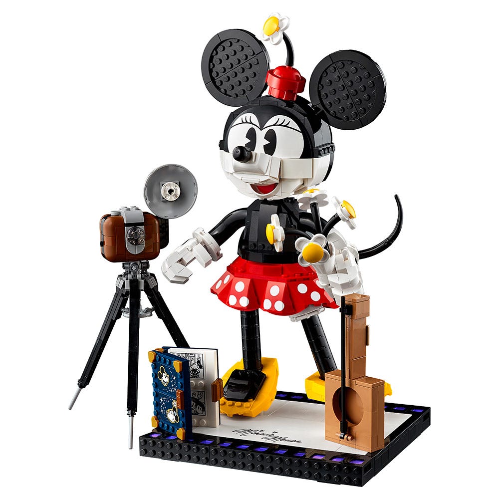 Personajes Construibles: Mickey Mouse y Minnie Mouse