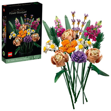 Construye un ramo de flores único con pétalos y tallos ajustables. Inspirado en rosas, amapolas, margaritas y más, este set LEGO® permite crear arreglos personalizados que nunca se marchitan. Ideal para relajarte, decorar tu hogar o regalar en cualquier ocasión especial.