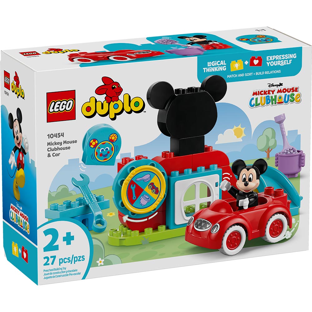 Casa y Auto de Mickey Mouse