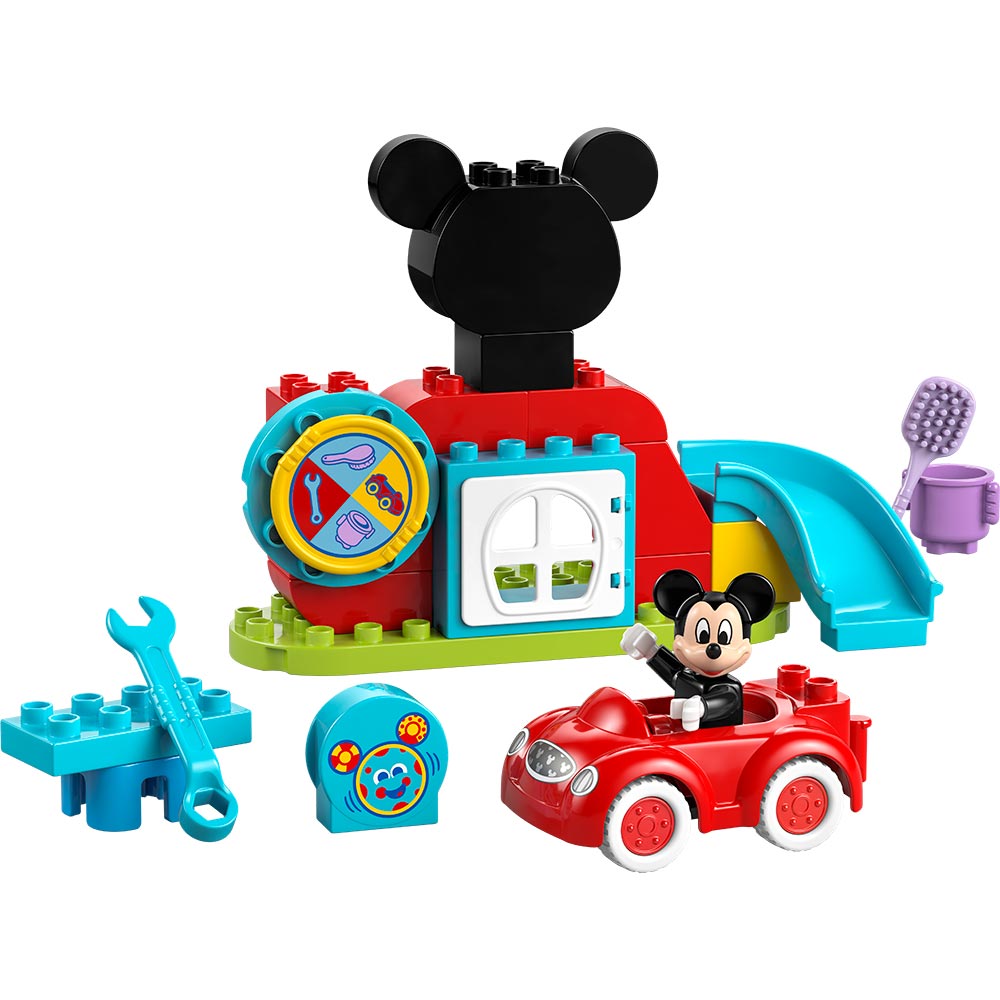 Casa y Auto de Mickey Mouse