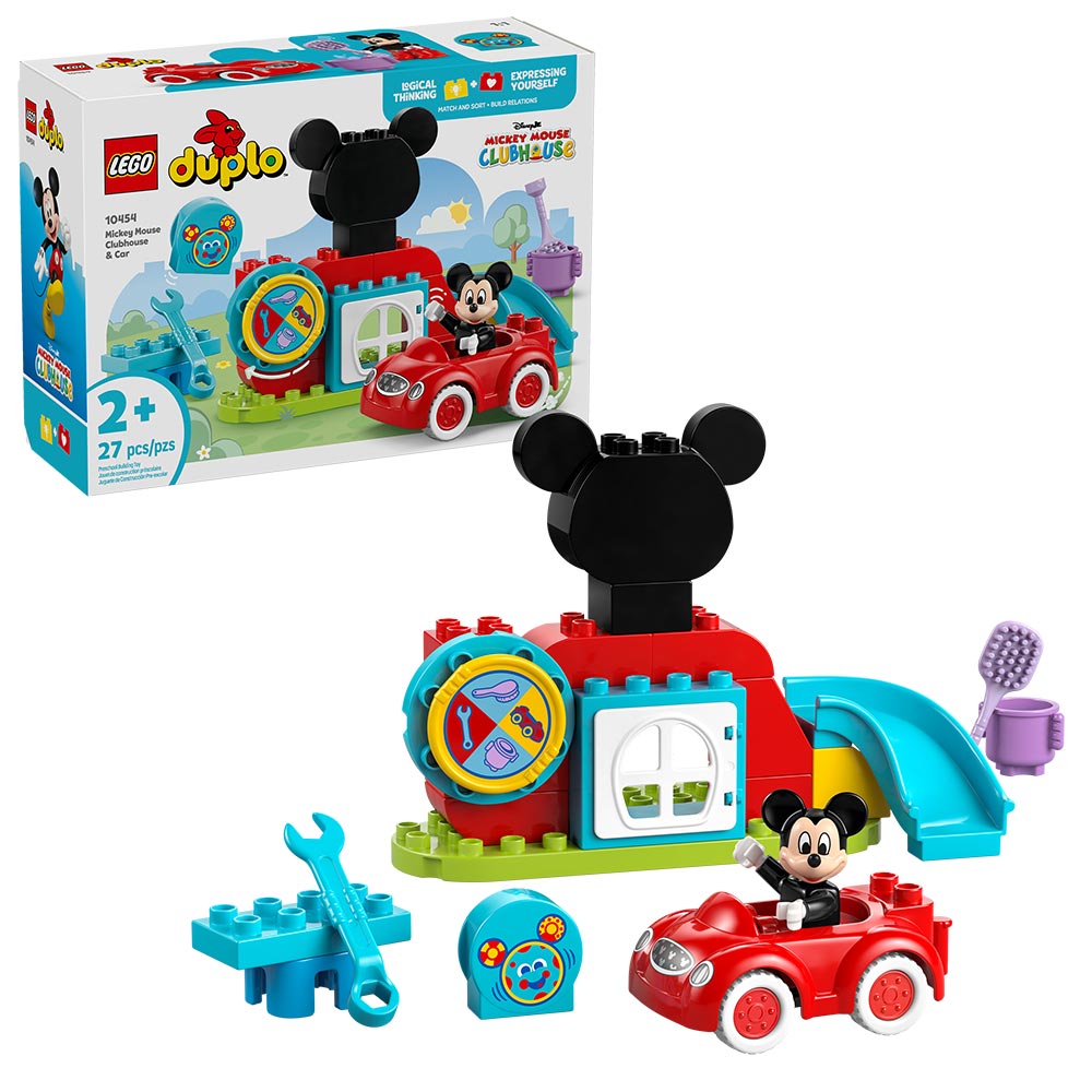 Casa y Auto de Mickey Mouse