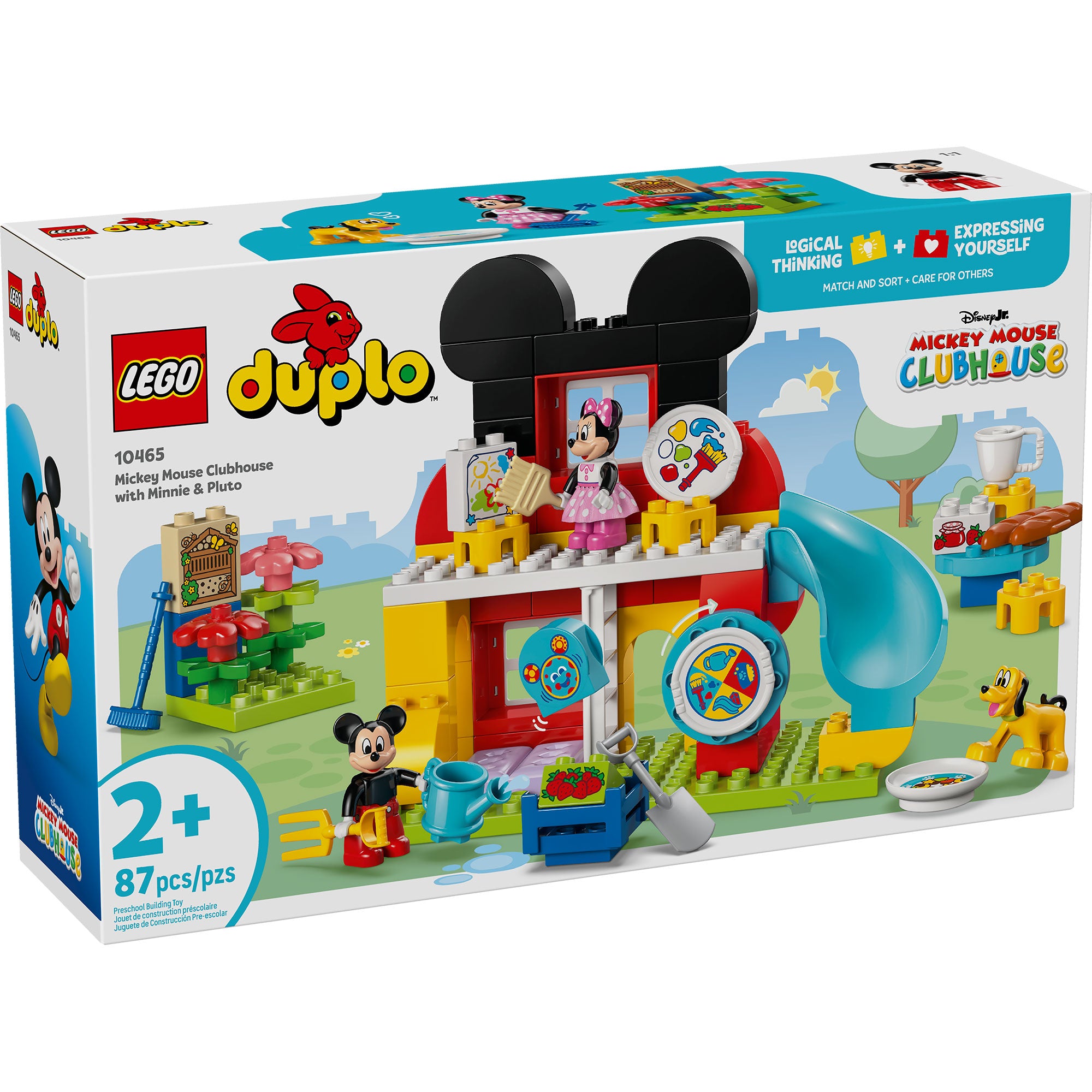Casa de Mickey Mouse con Minnie y Pluto