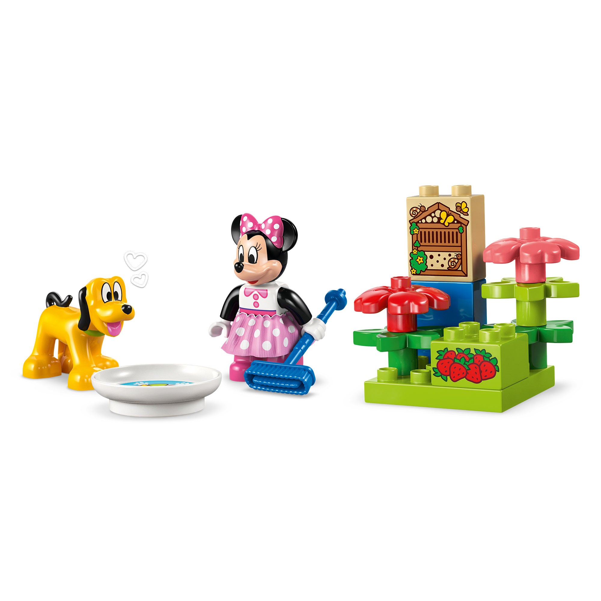 Casa de Mickey Mouse con Minnie y Pluto