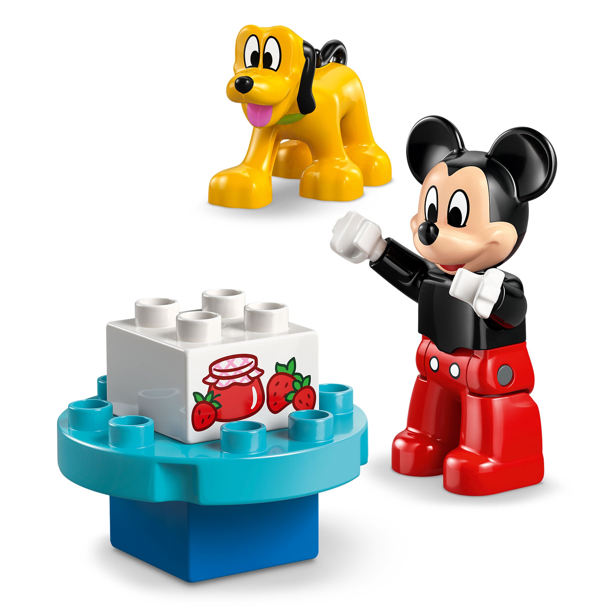 Casa de Mickey Mouse con Minnie y Pluto