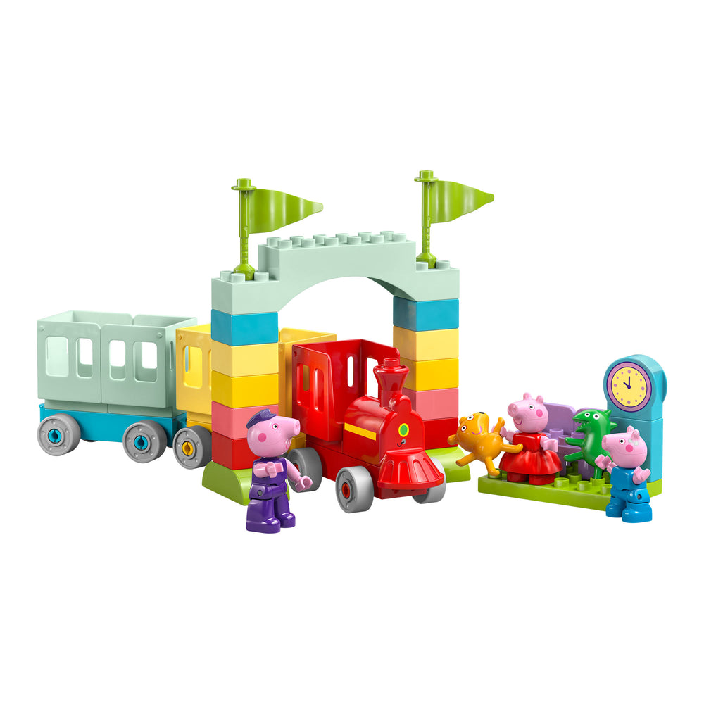 Viaje en Tren con Abuelo Pig