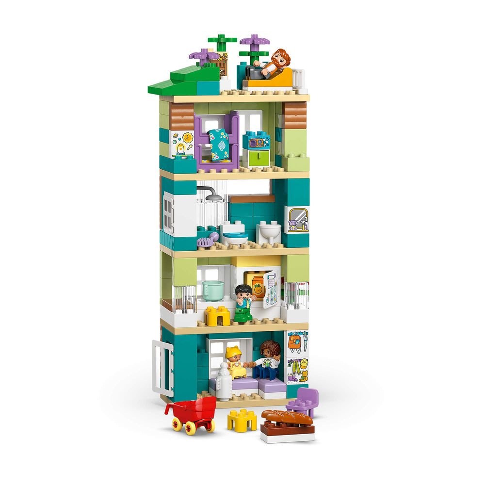 Casa Familiar Moderna “3 en 1” con Figuras