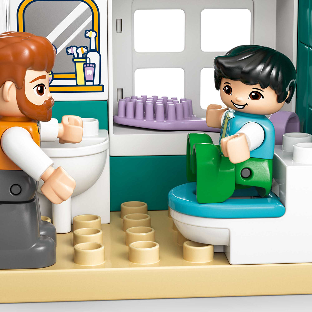 Casa Familiar Moderna “3 en 1” con Figuras