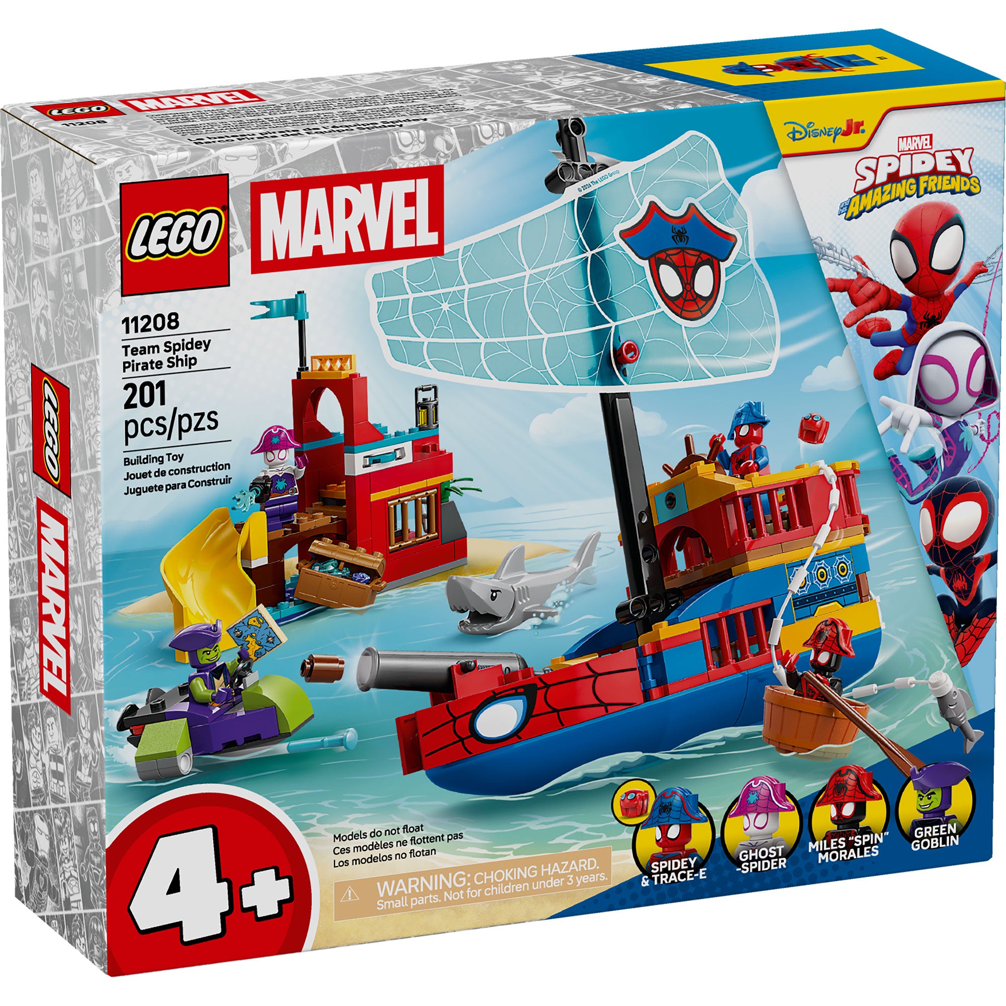 Barco Pirata del Equipo Spidey