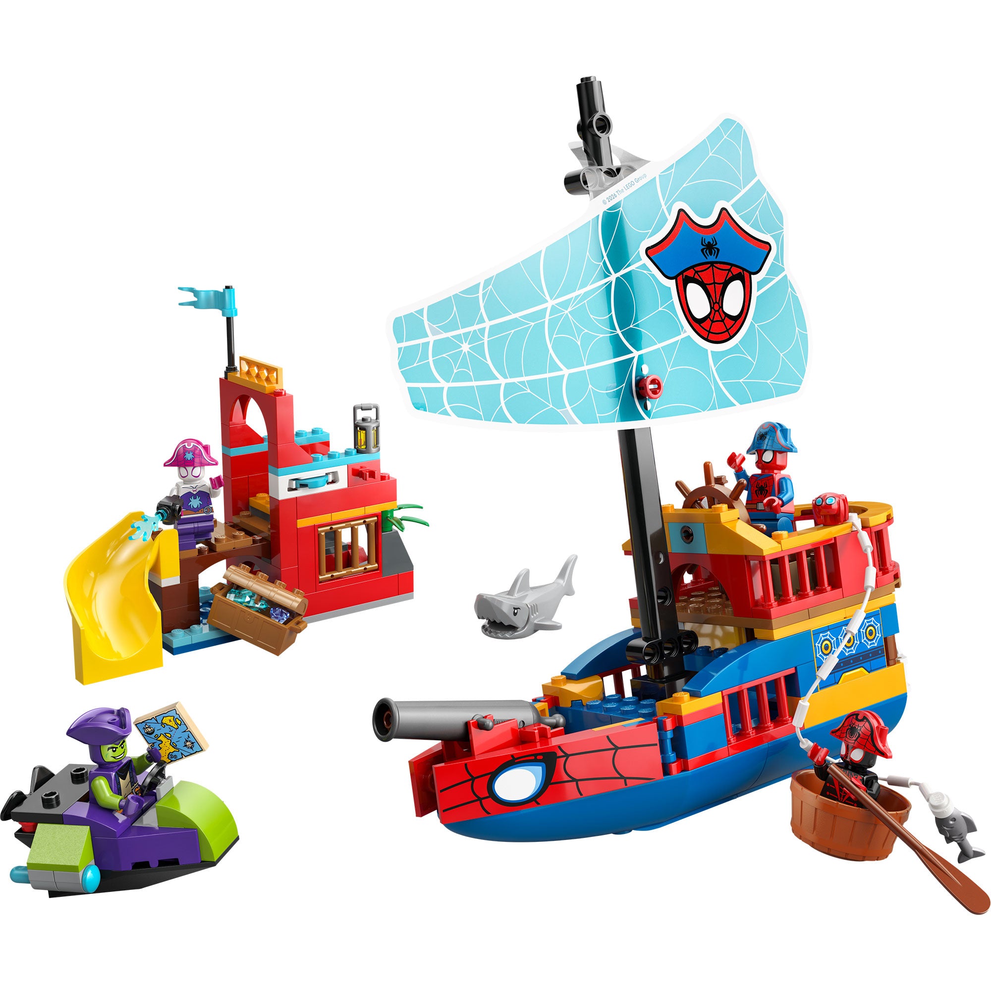 Barco Pirata del Equipo Spidey
