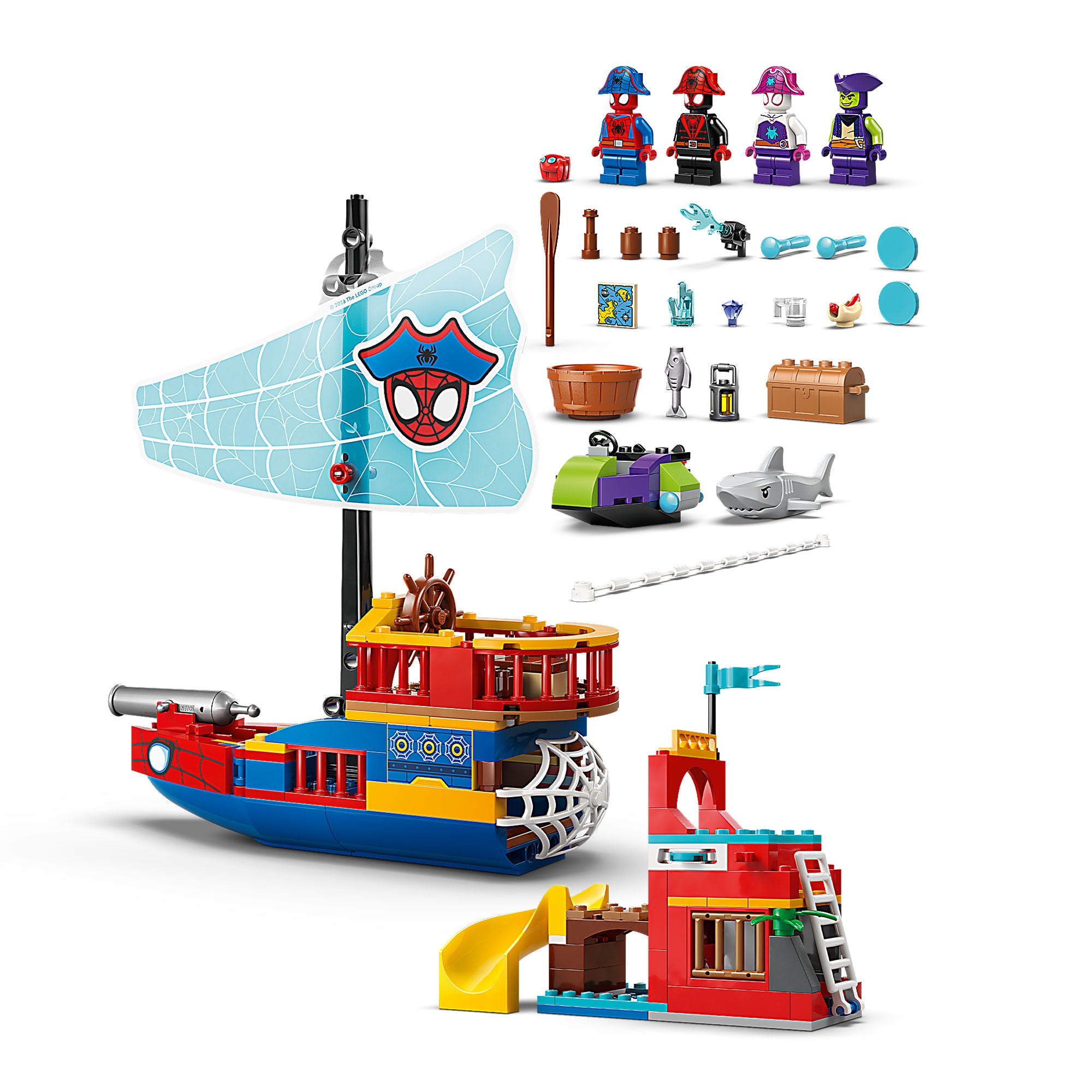 Barco Pirata del Equipo Spidey