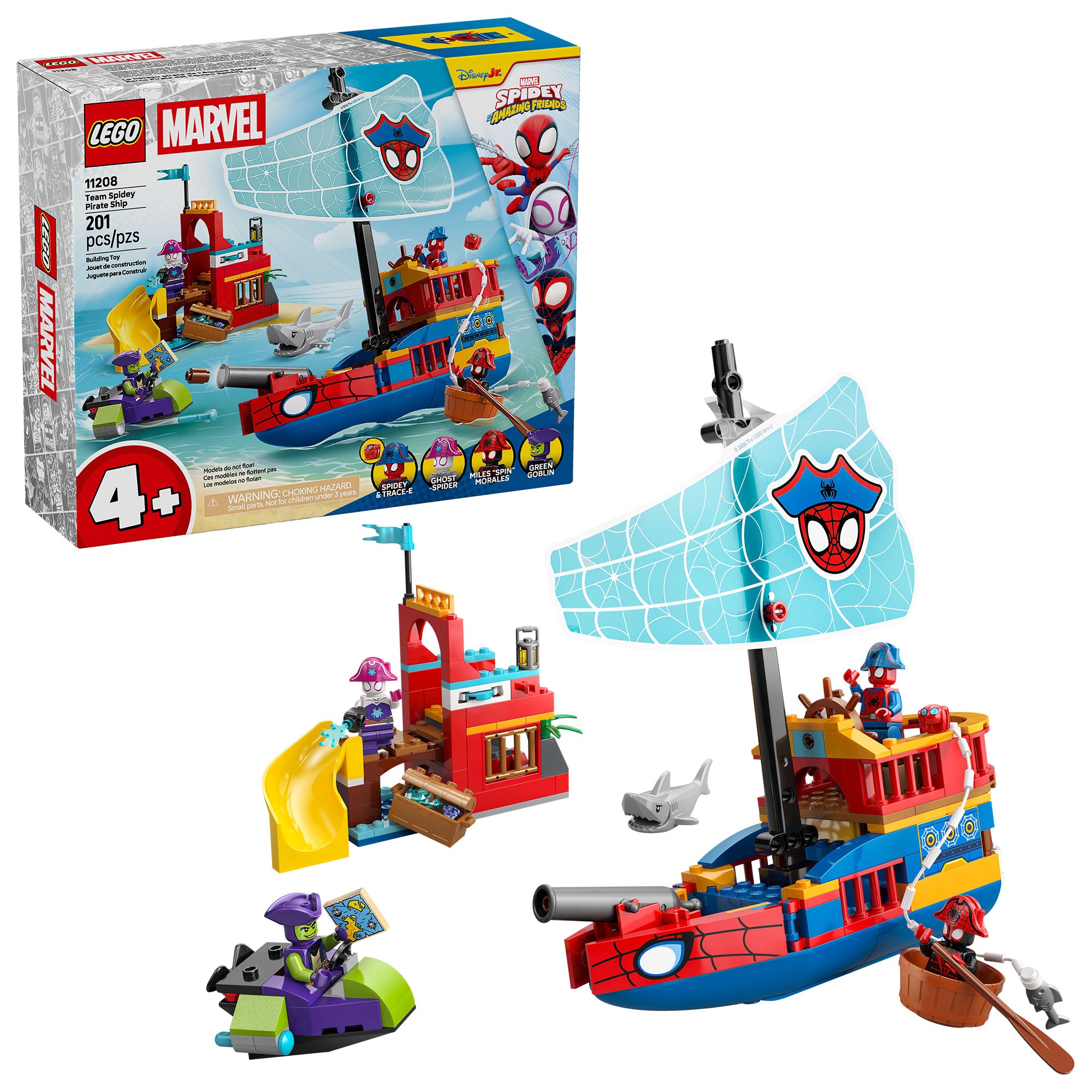 Barco Pirata del Equipo Spidey