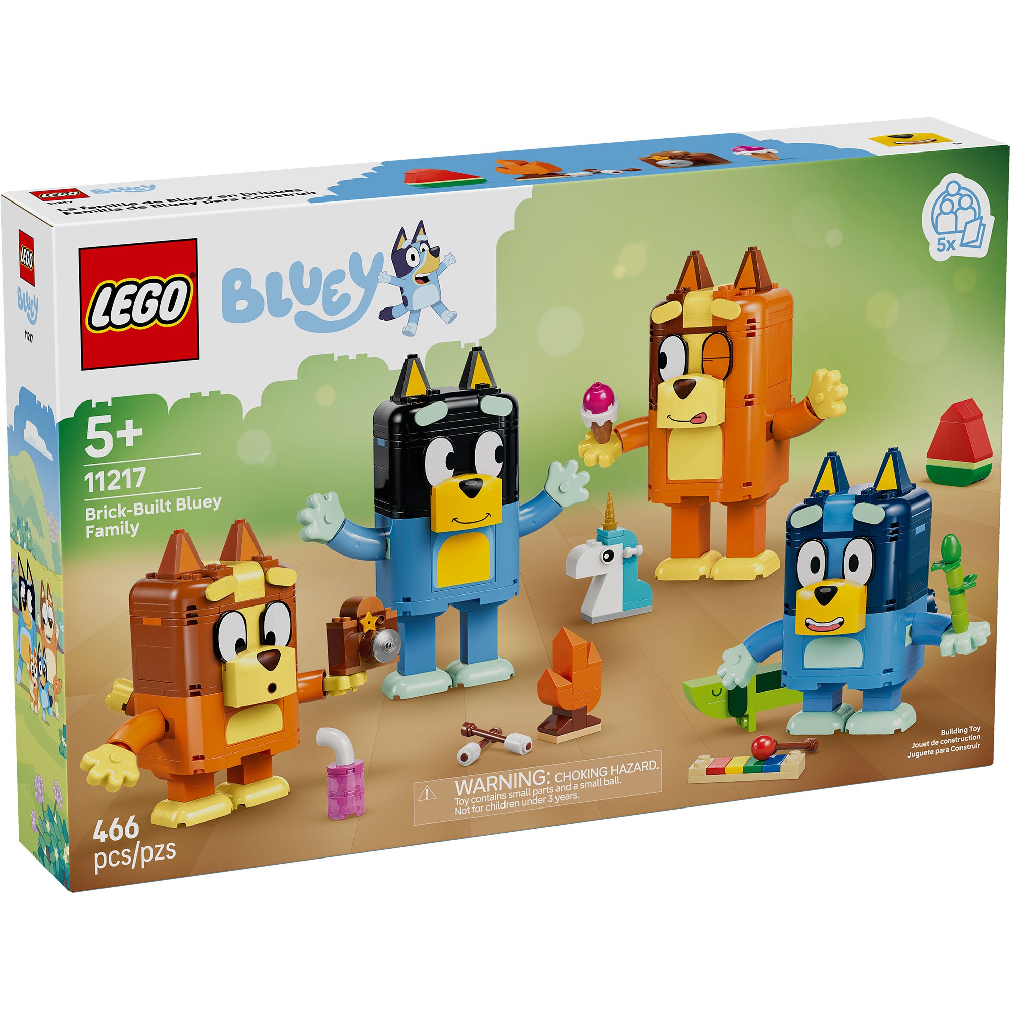 Familia de Bluey para Construir