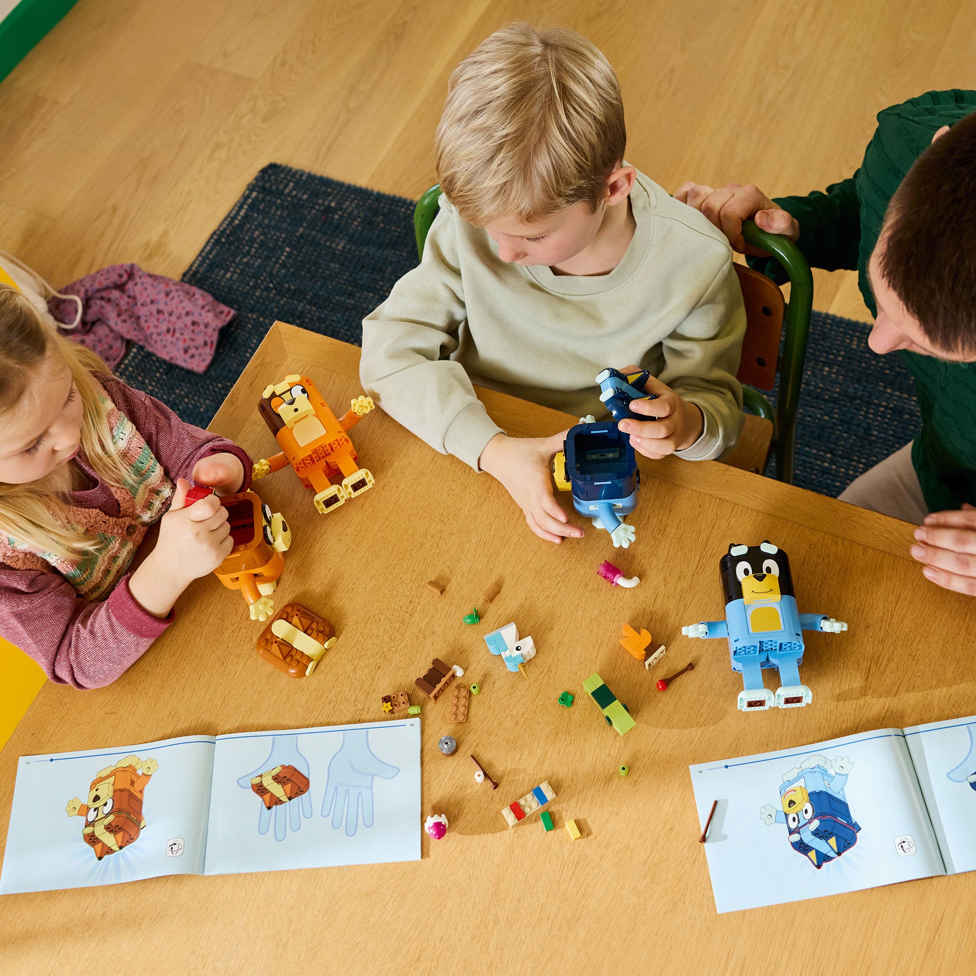 Familia de Bluey para Construir