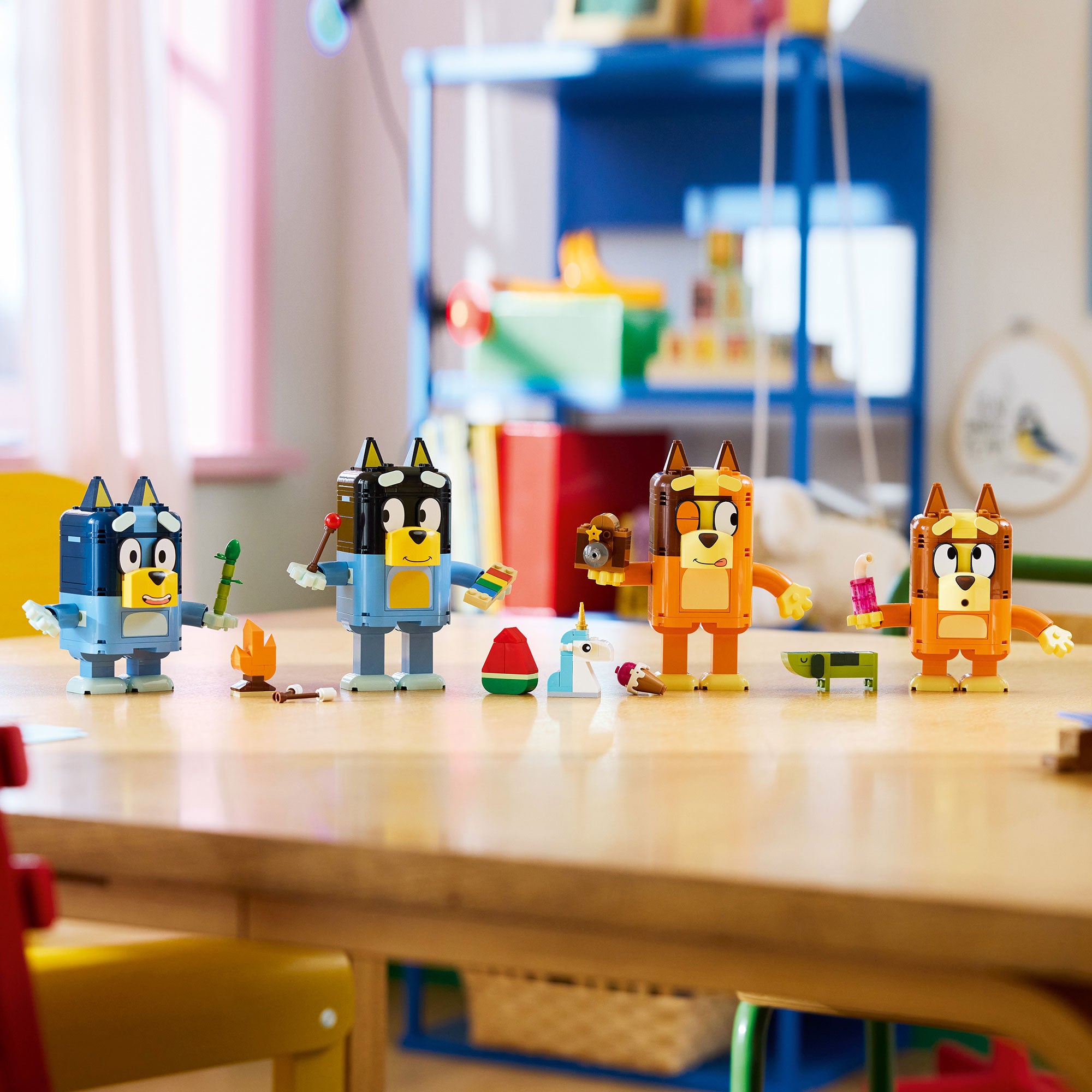 Familia de Bluey para Construir