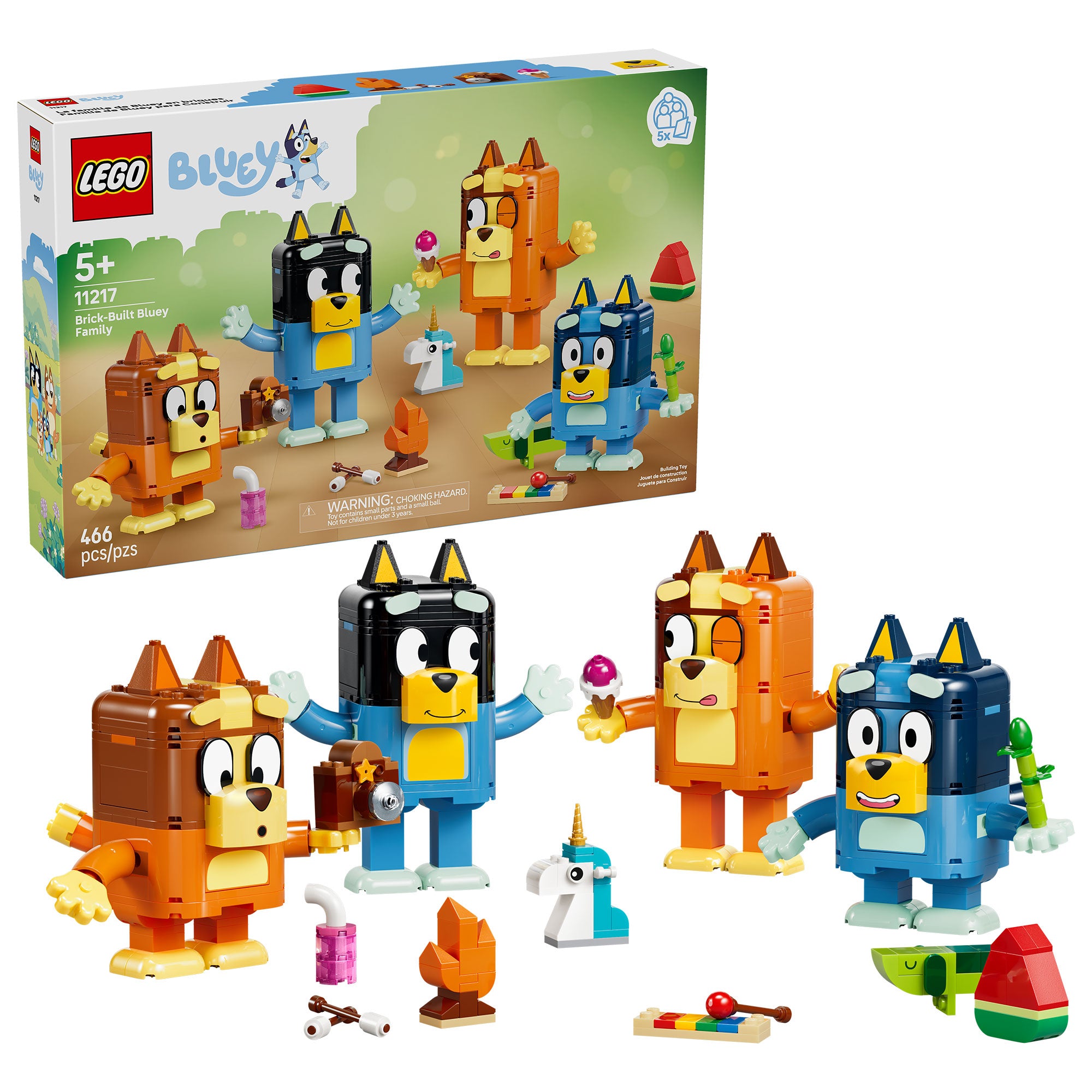 Familia de Bluey para Construir