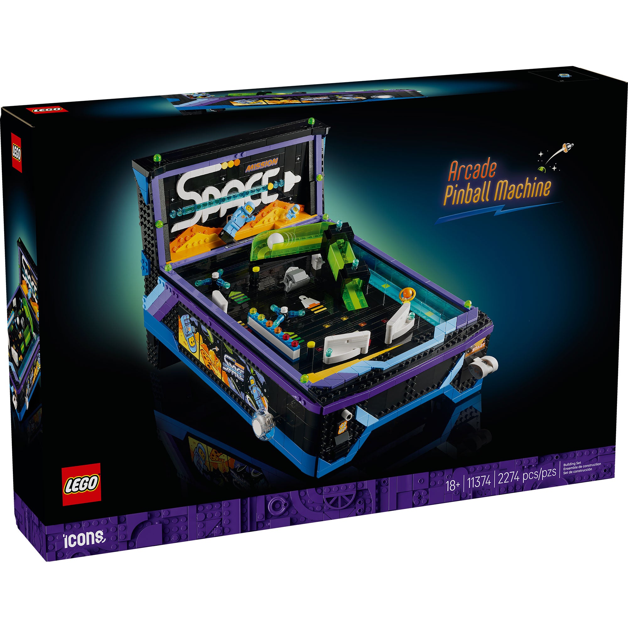Máquina de Pinball Estilo Arcade