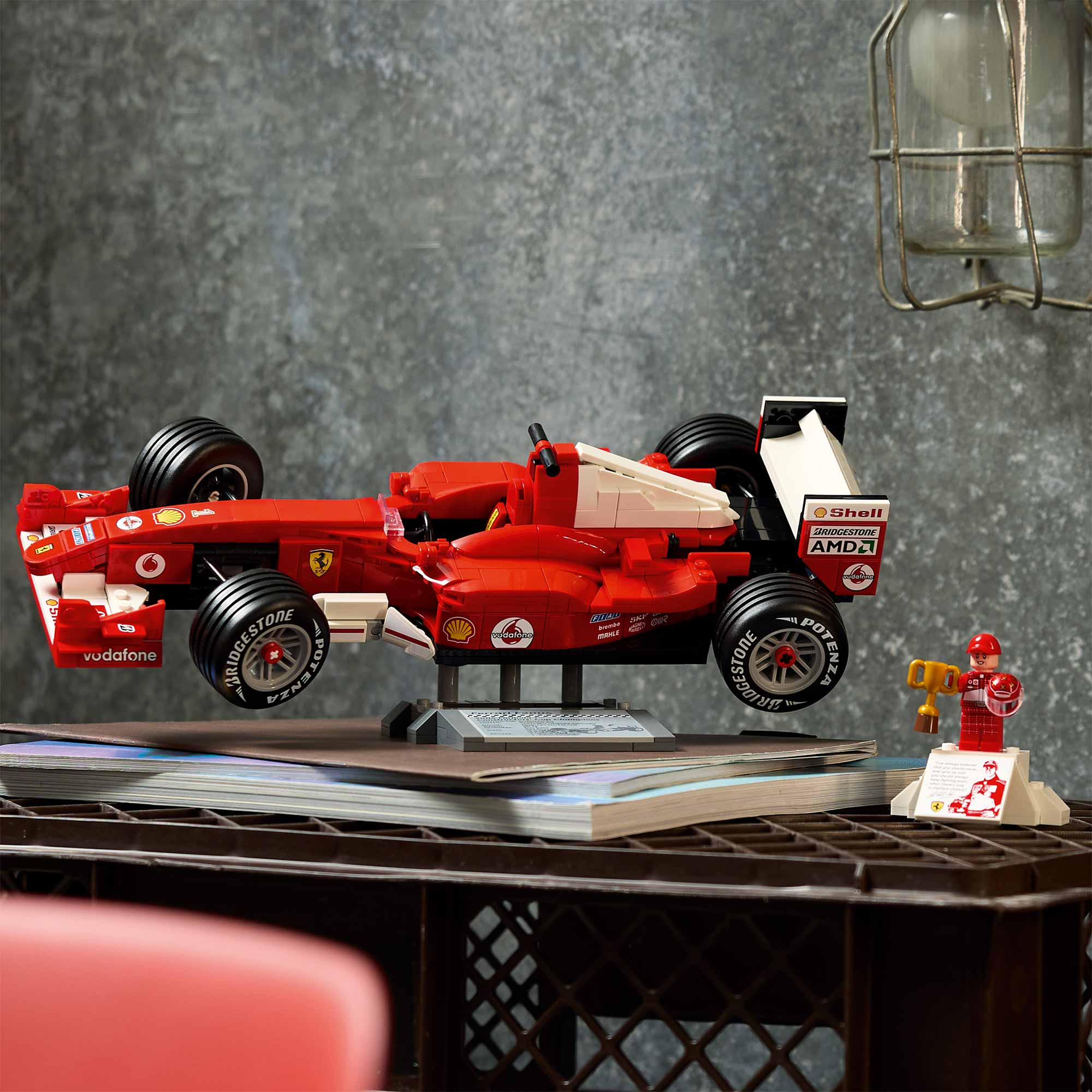 Ferrari F2004 y Michael Schumacher
