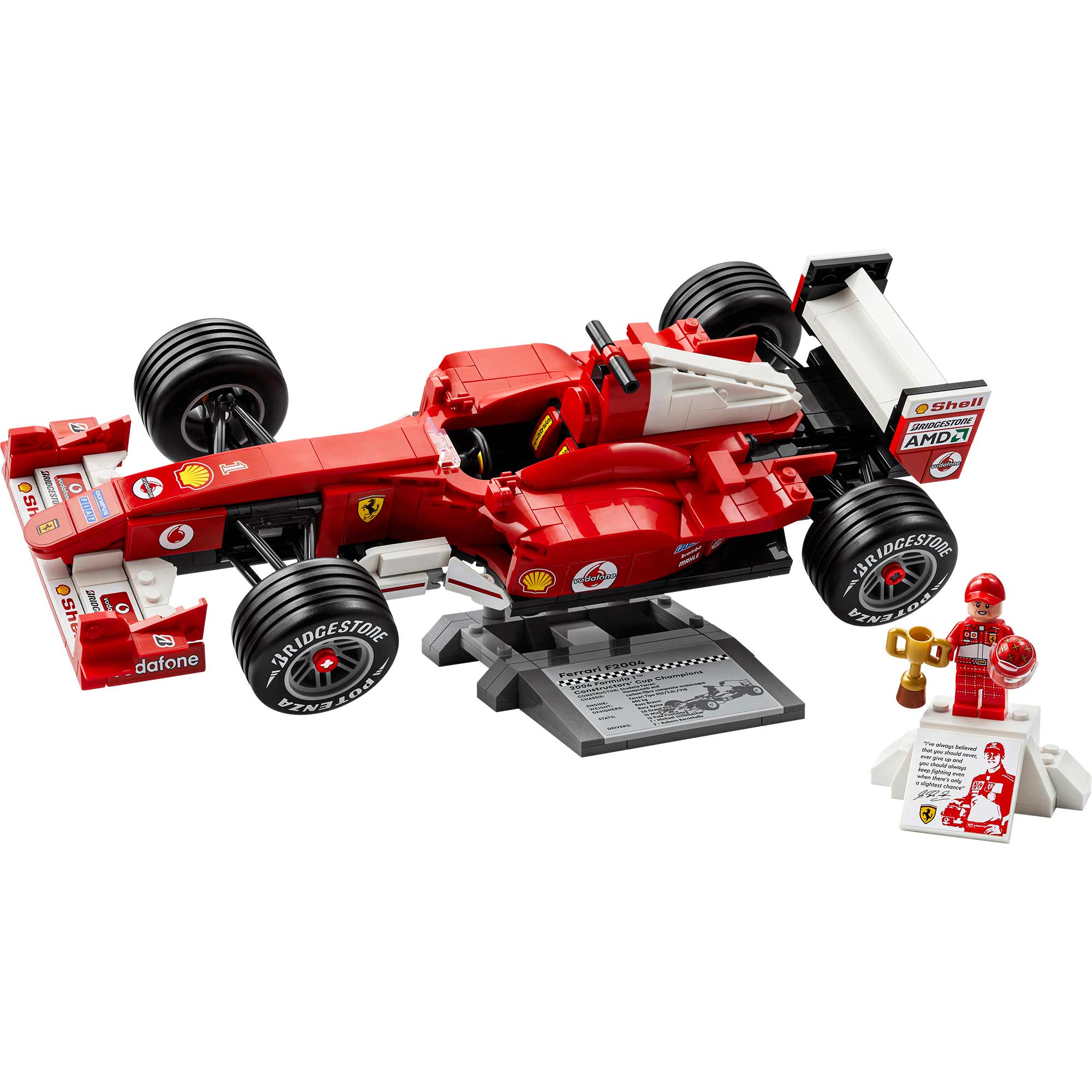 Ferrari F2004 y Michael Schumacher