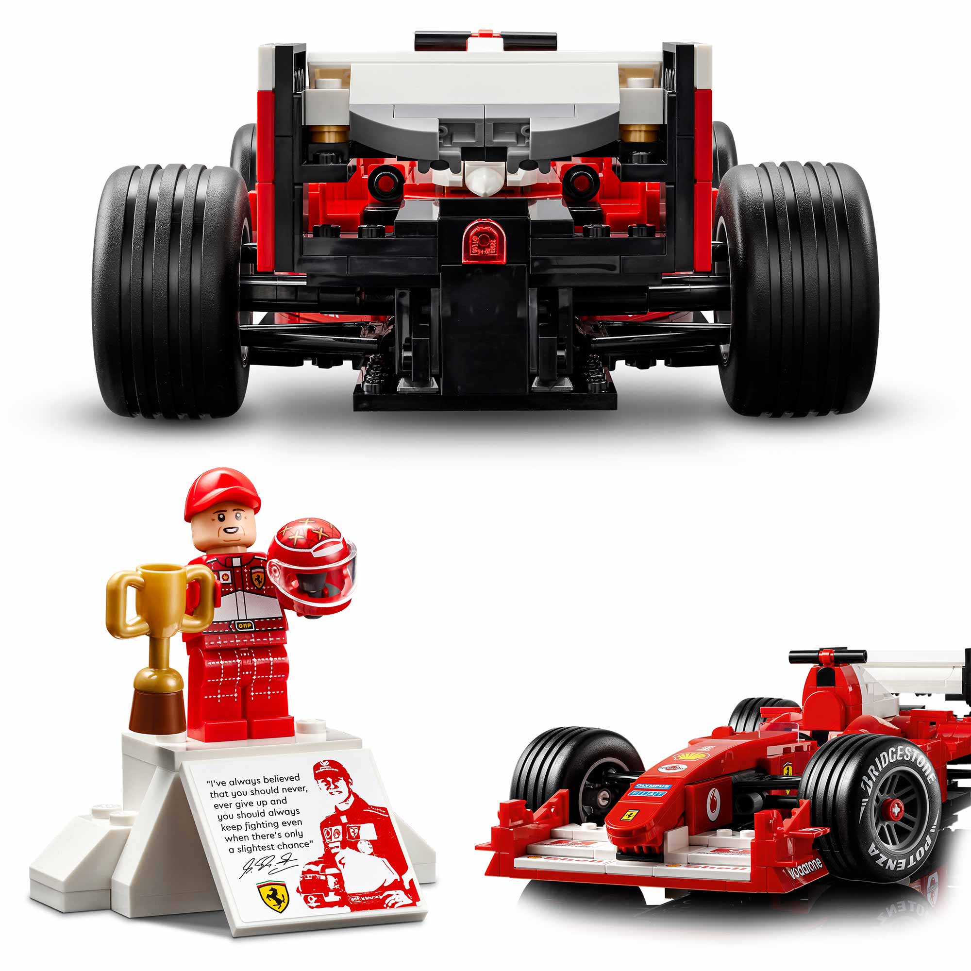 Ferrari F2004 y Michael Schumacher