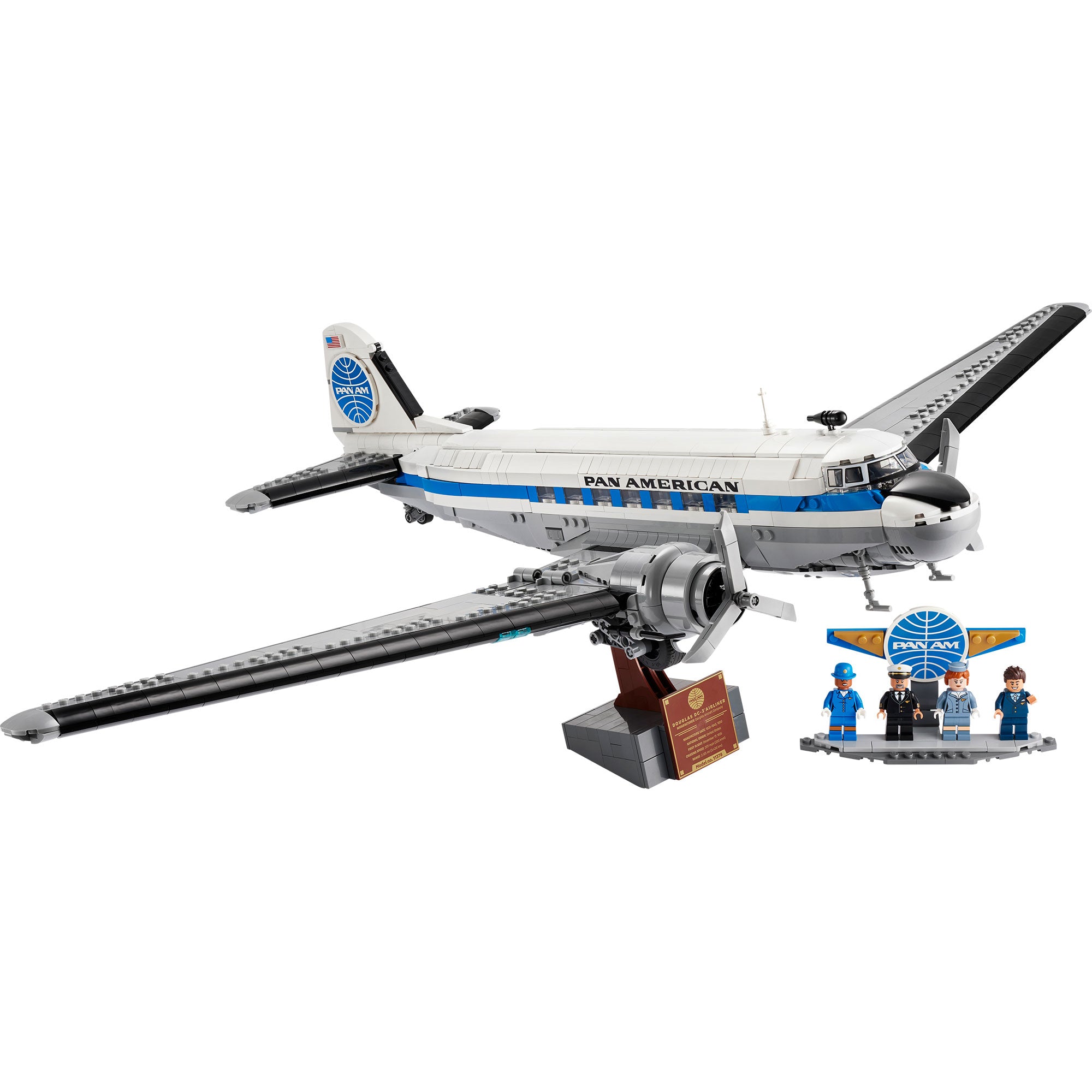 Avión de Pasajeros Douglas™ DC-3™ de PAN AM®