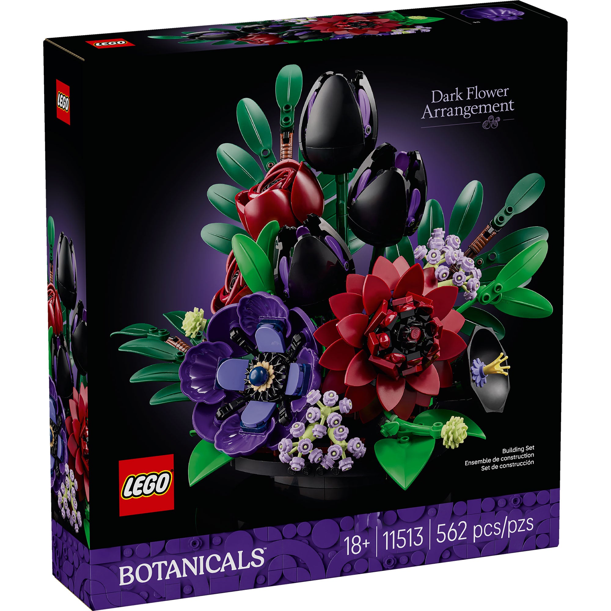 Arreglo Floral Oscuro