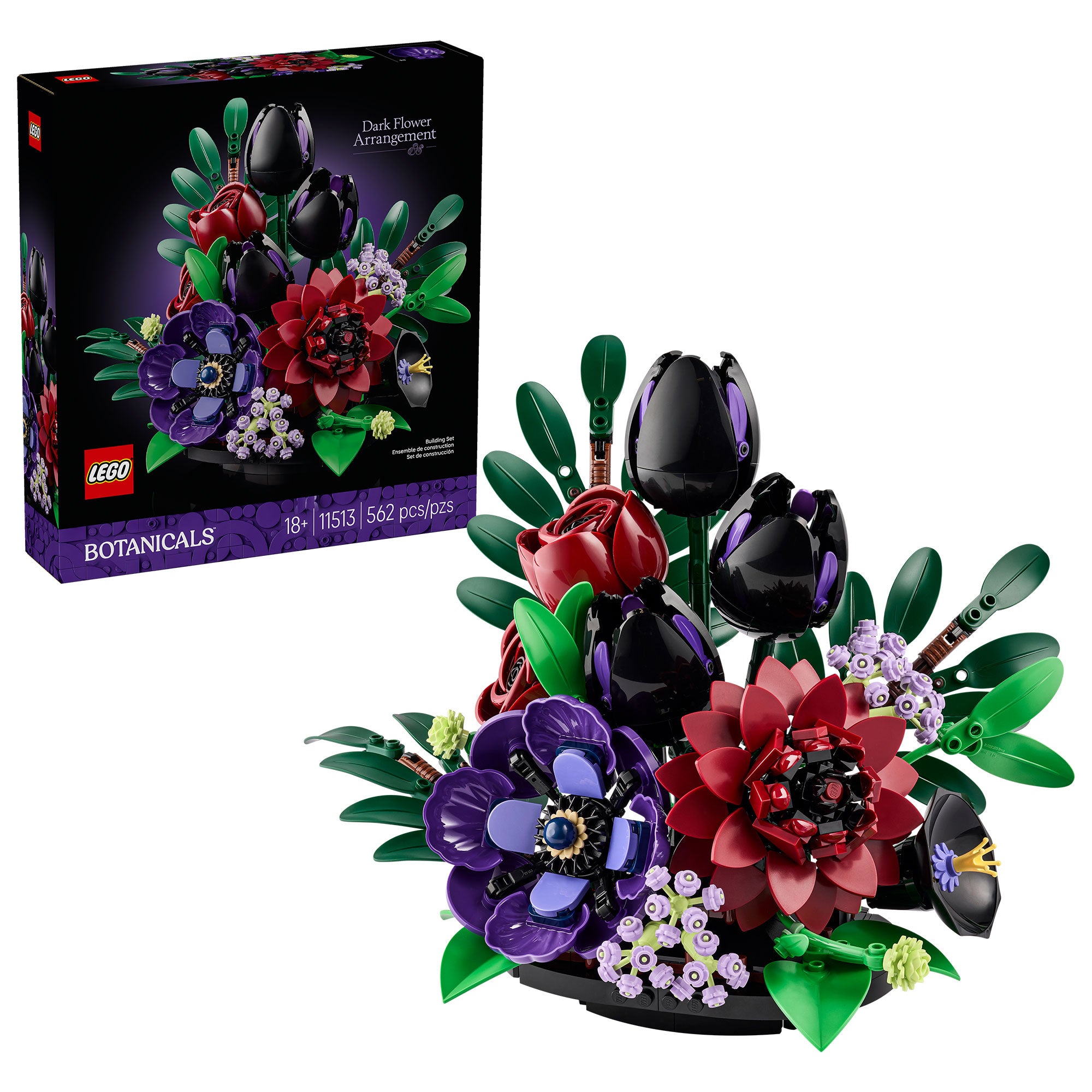 Arreglo Floral Oscuro