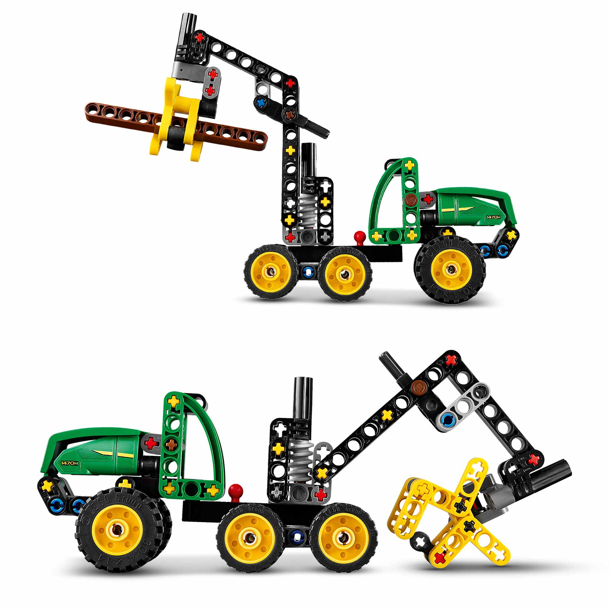Cosechadora con Ruedas John Deere 1470H