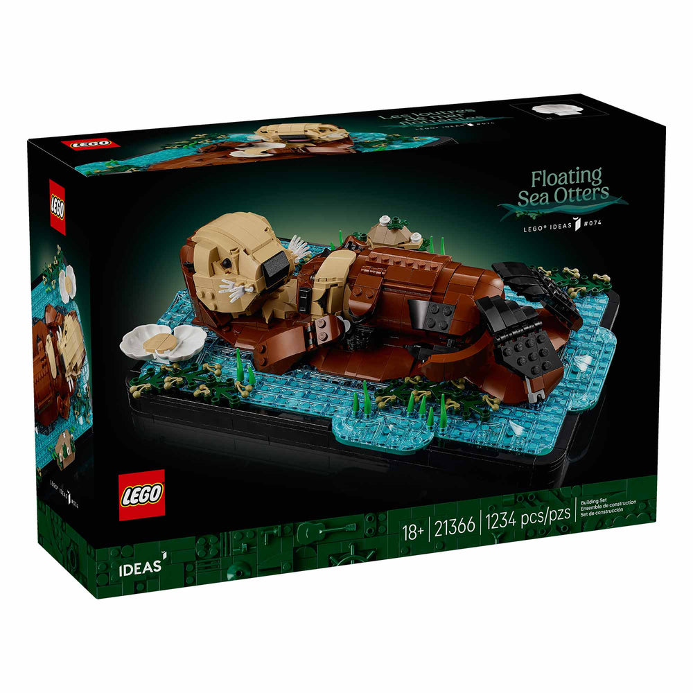 Nutrias Marinas a Flote