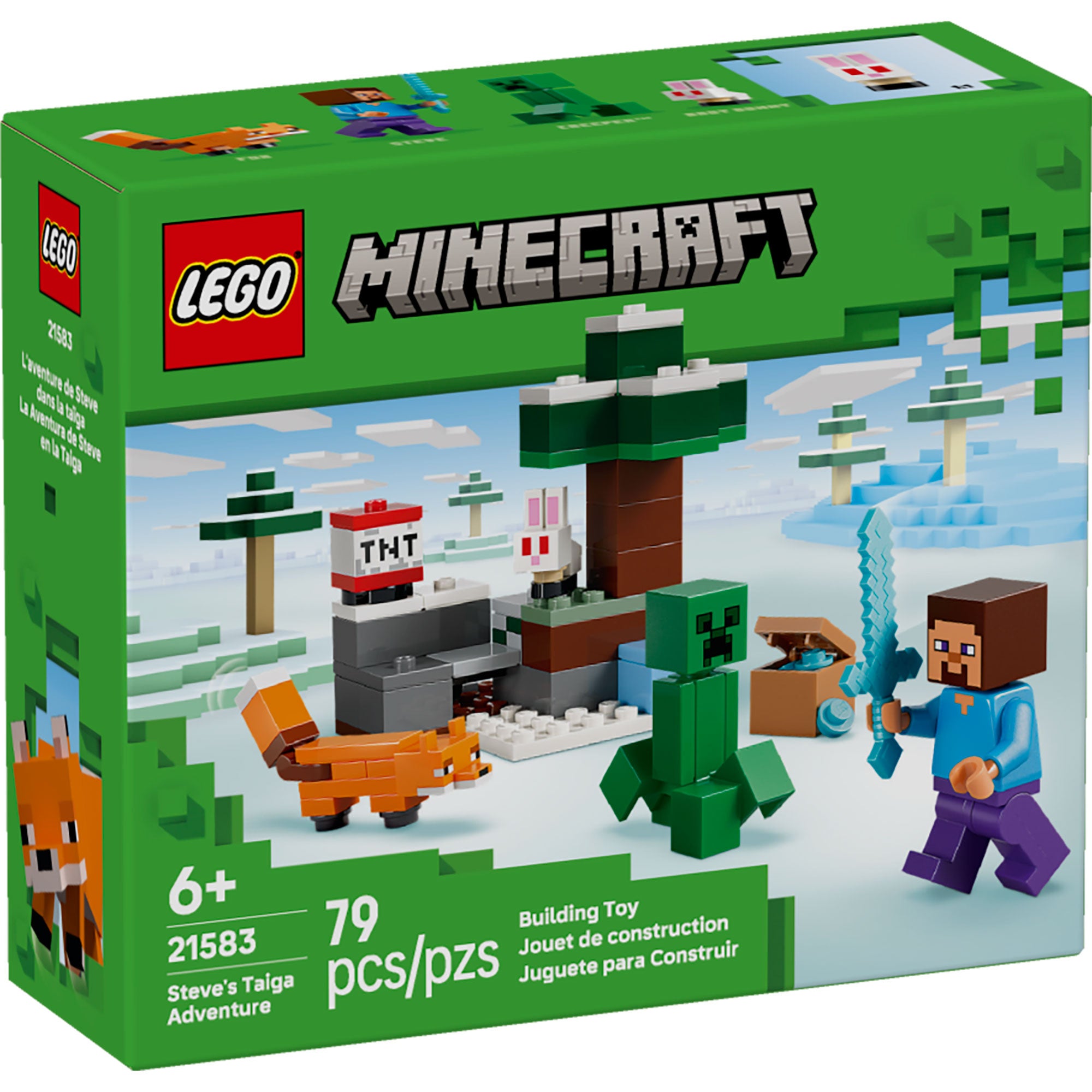 La Aventura de Steve en la Taiga