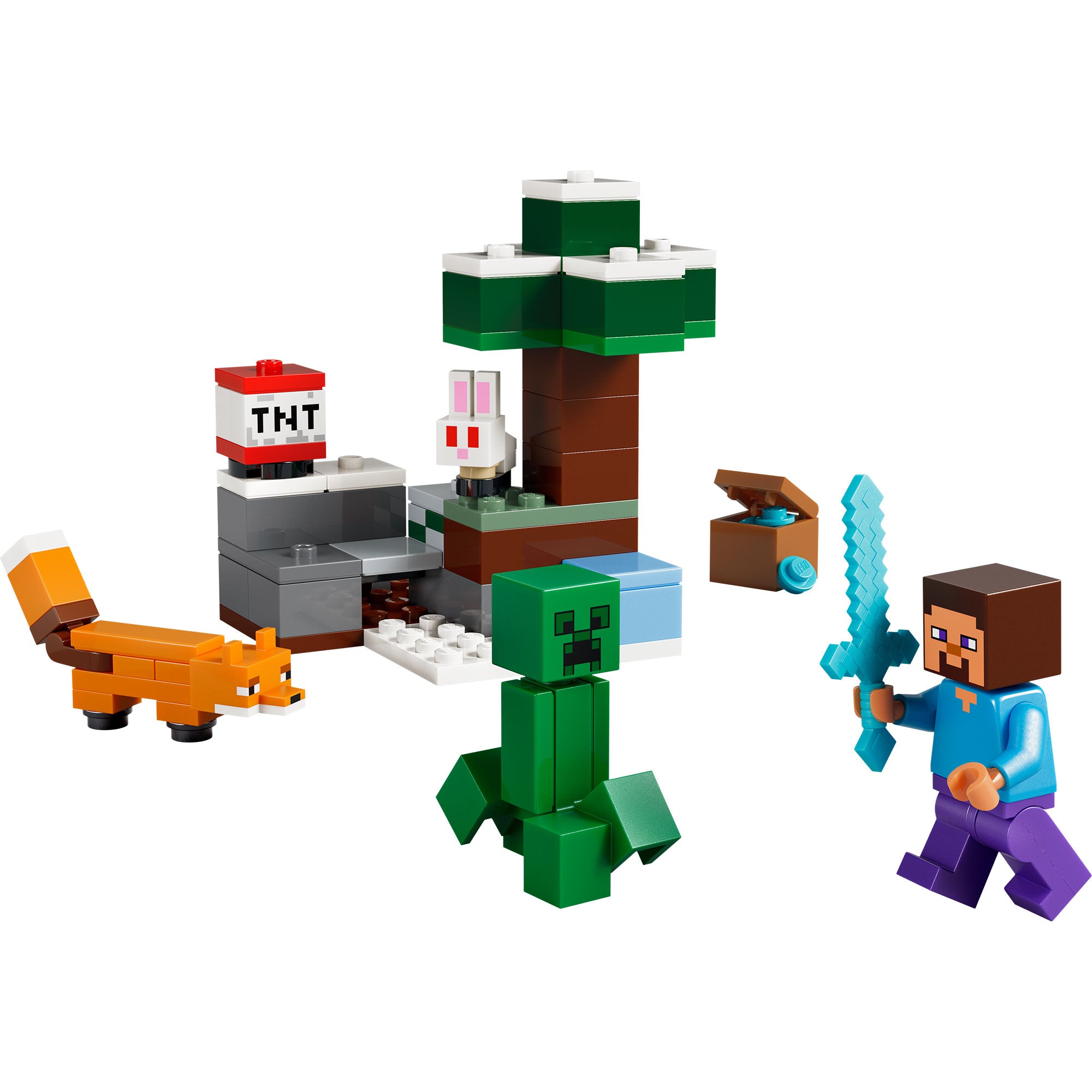 La Aventura de Steve en la Taiga