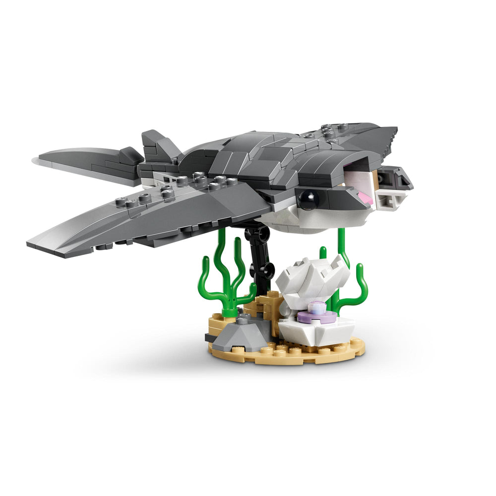 Feroz Tiburón con Cofre del Tesoro