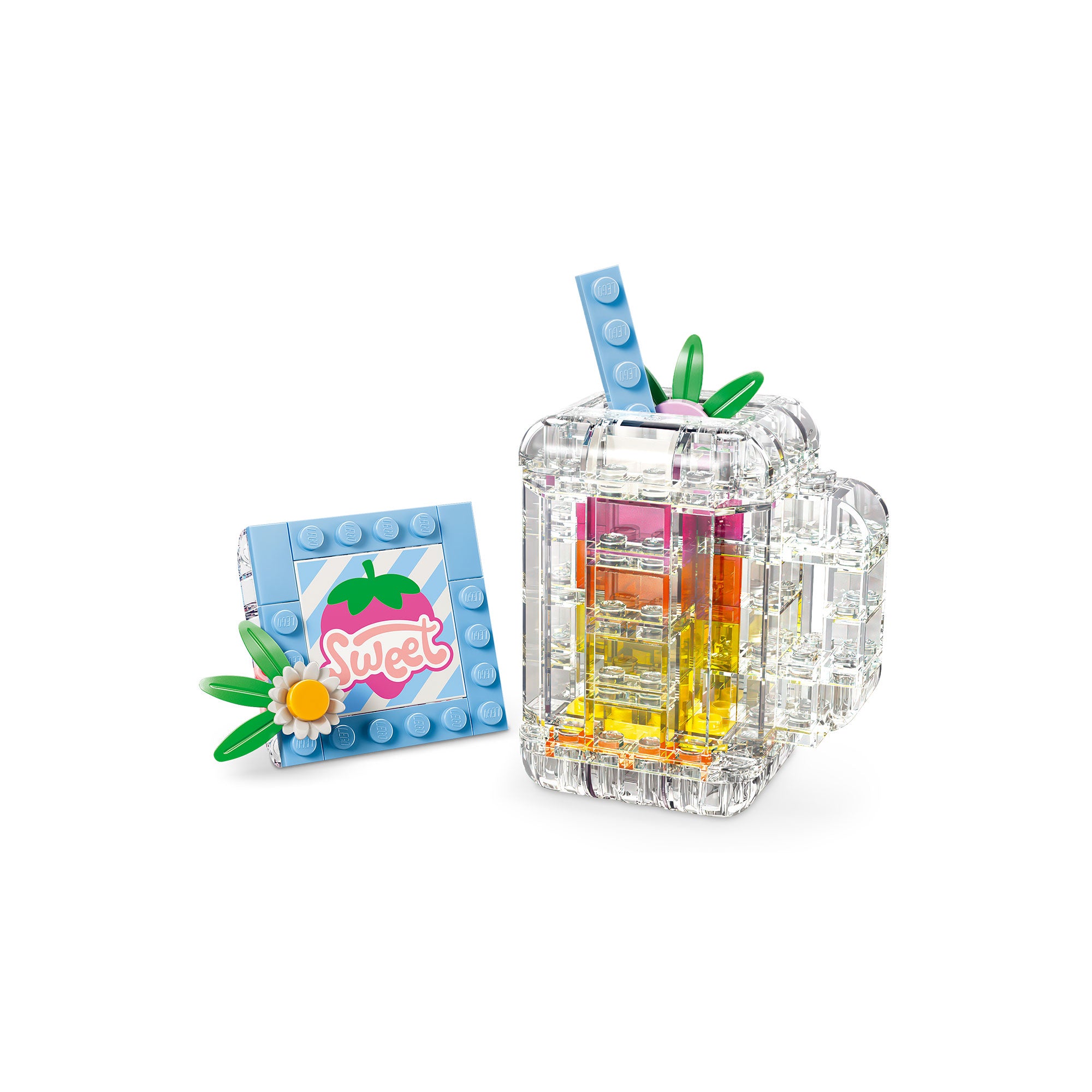 Frasco Decorativo de Perfume Floral