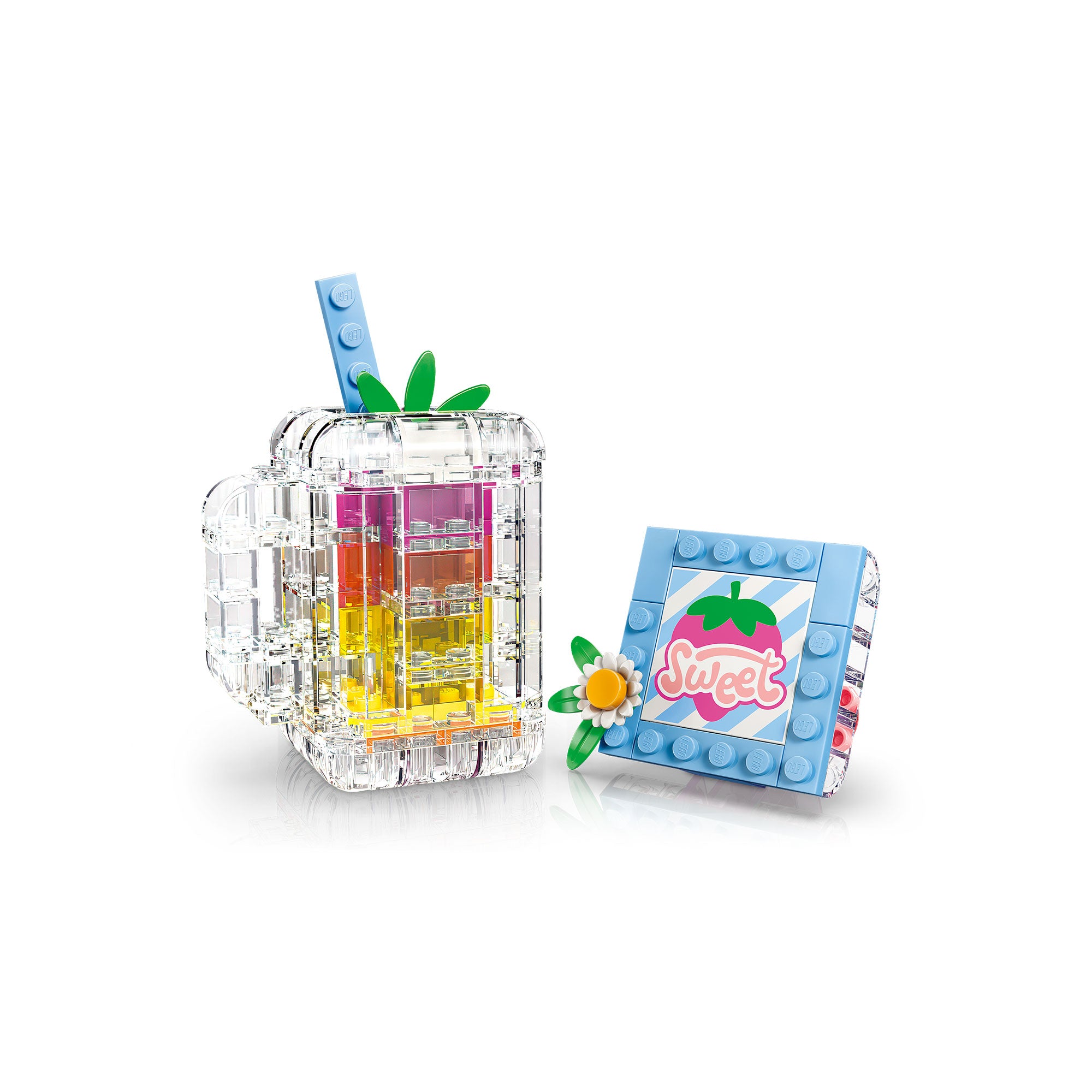 Frasco Decorativo de Perfume Floral