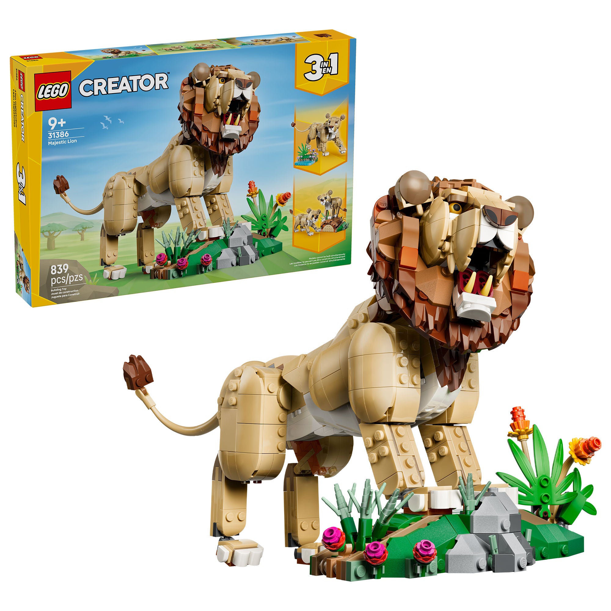 Fauna Salvaje: León Majestuoso