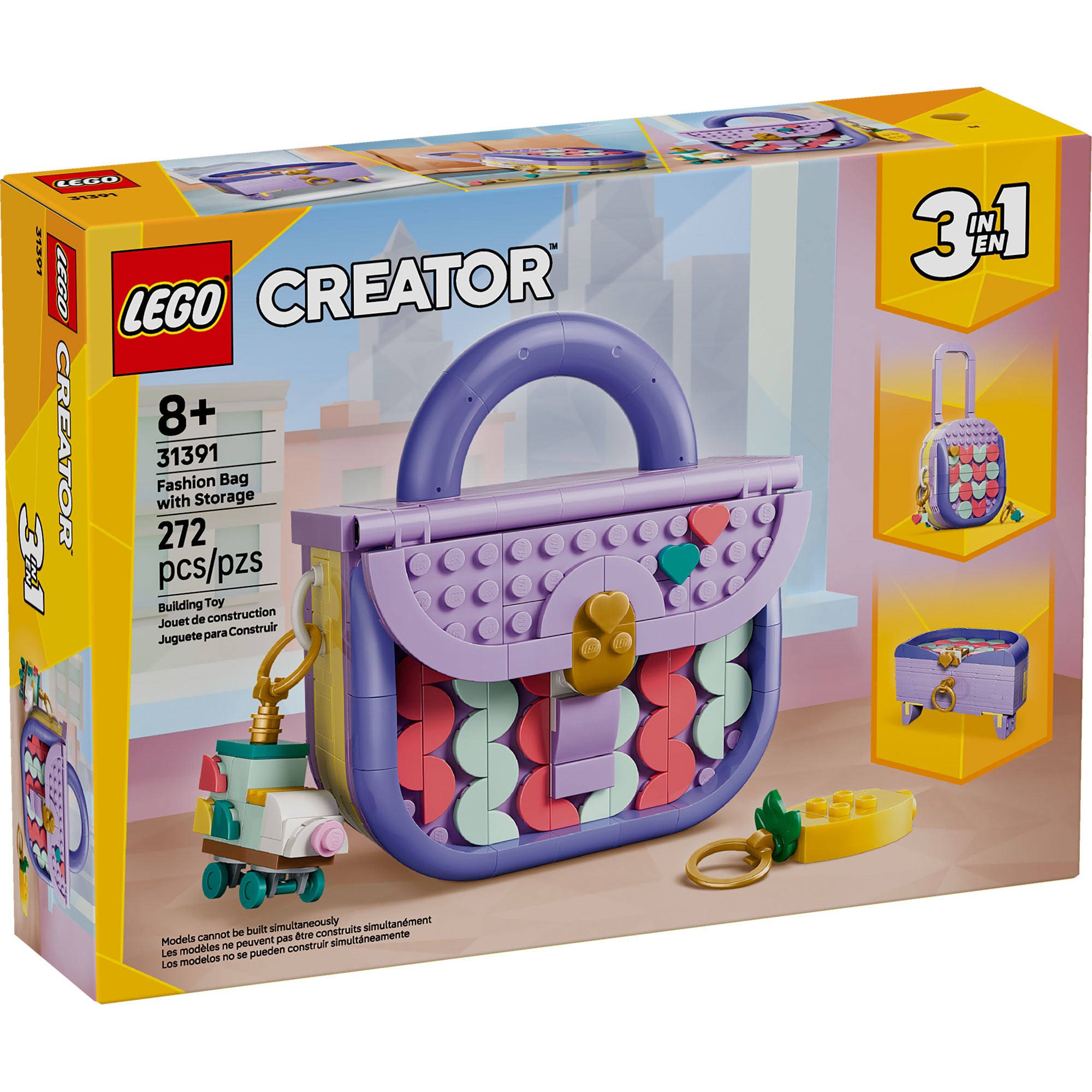 Bolso de Diseño Artístico con Compartimento