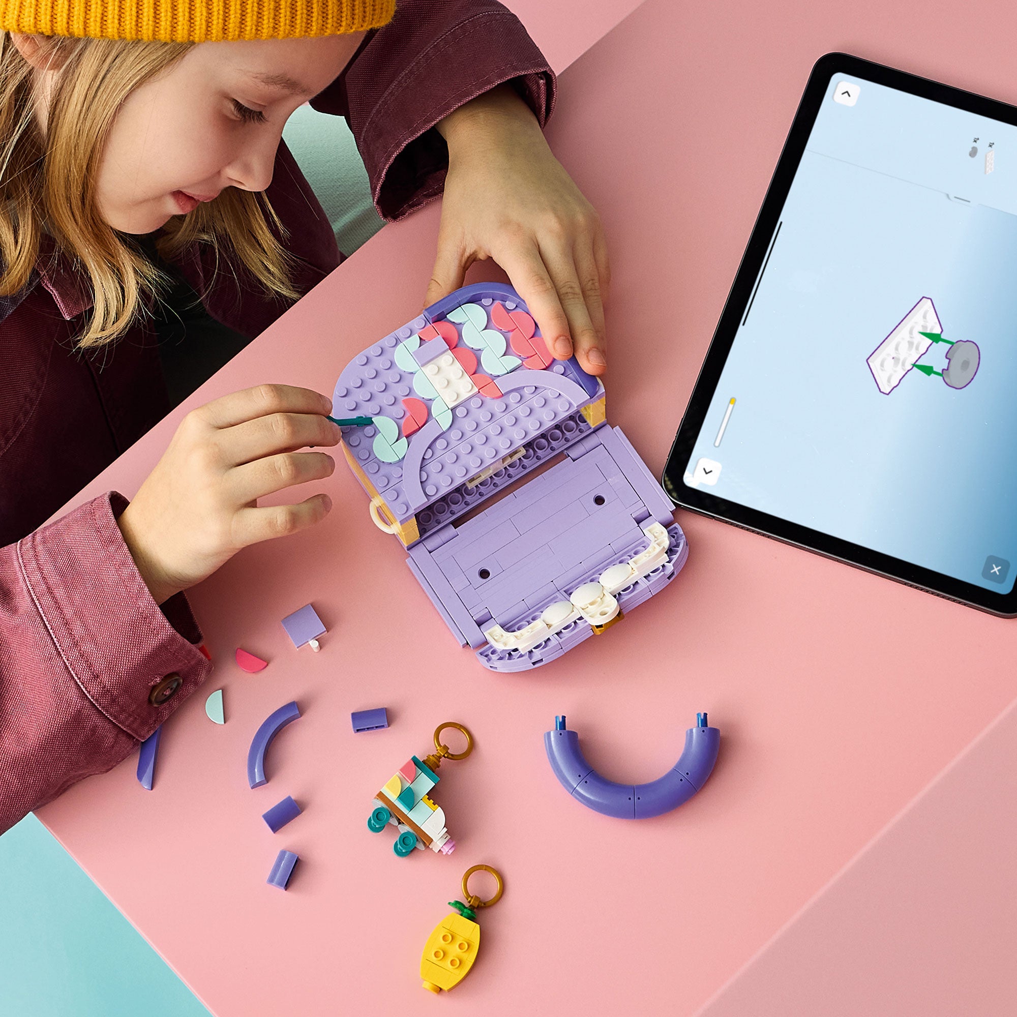 Bolso de Diseño Artístico con Compartimento