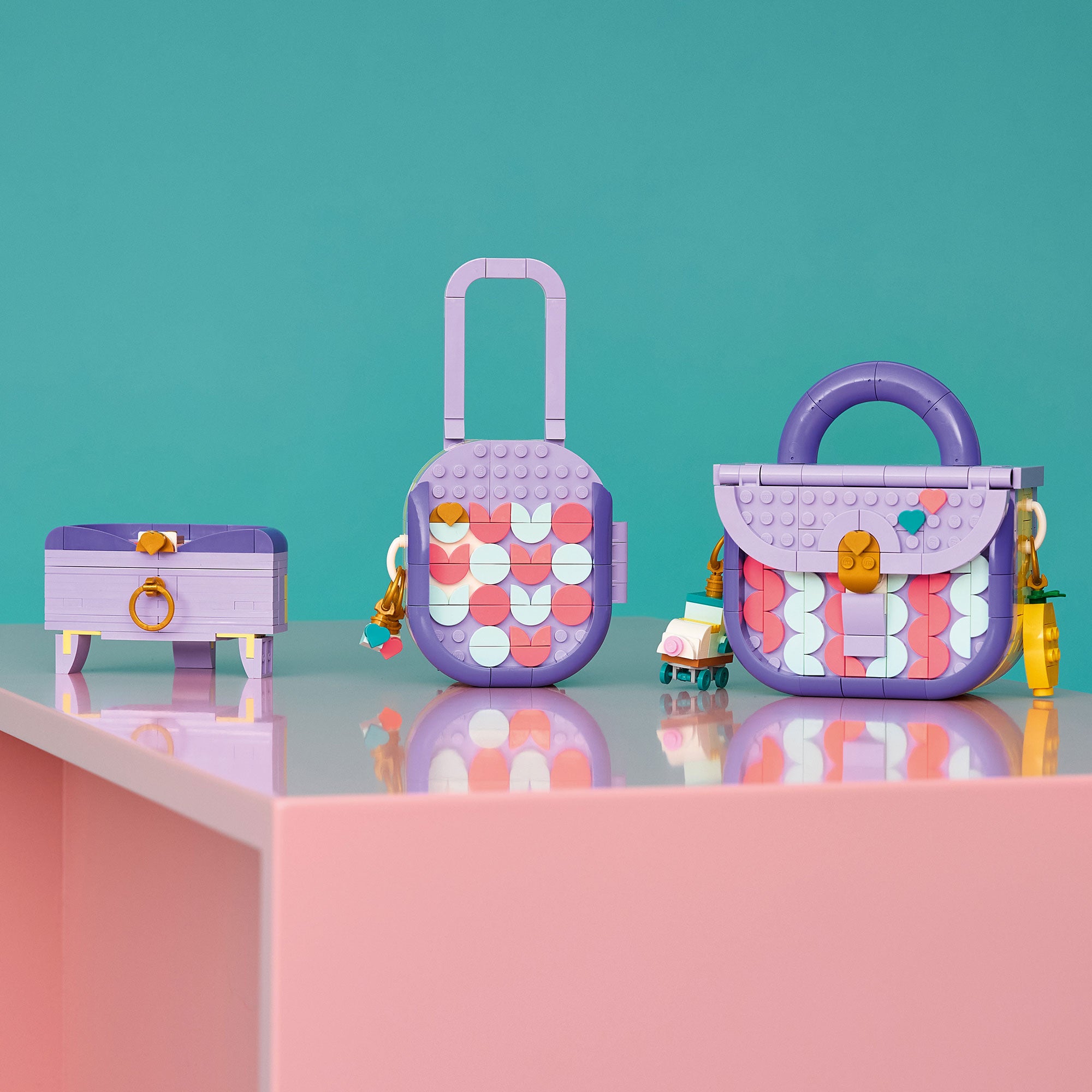 Bolso de Diseño Artístico con Compartimento