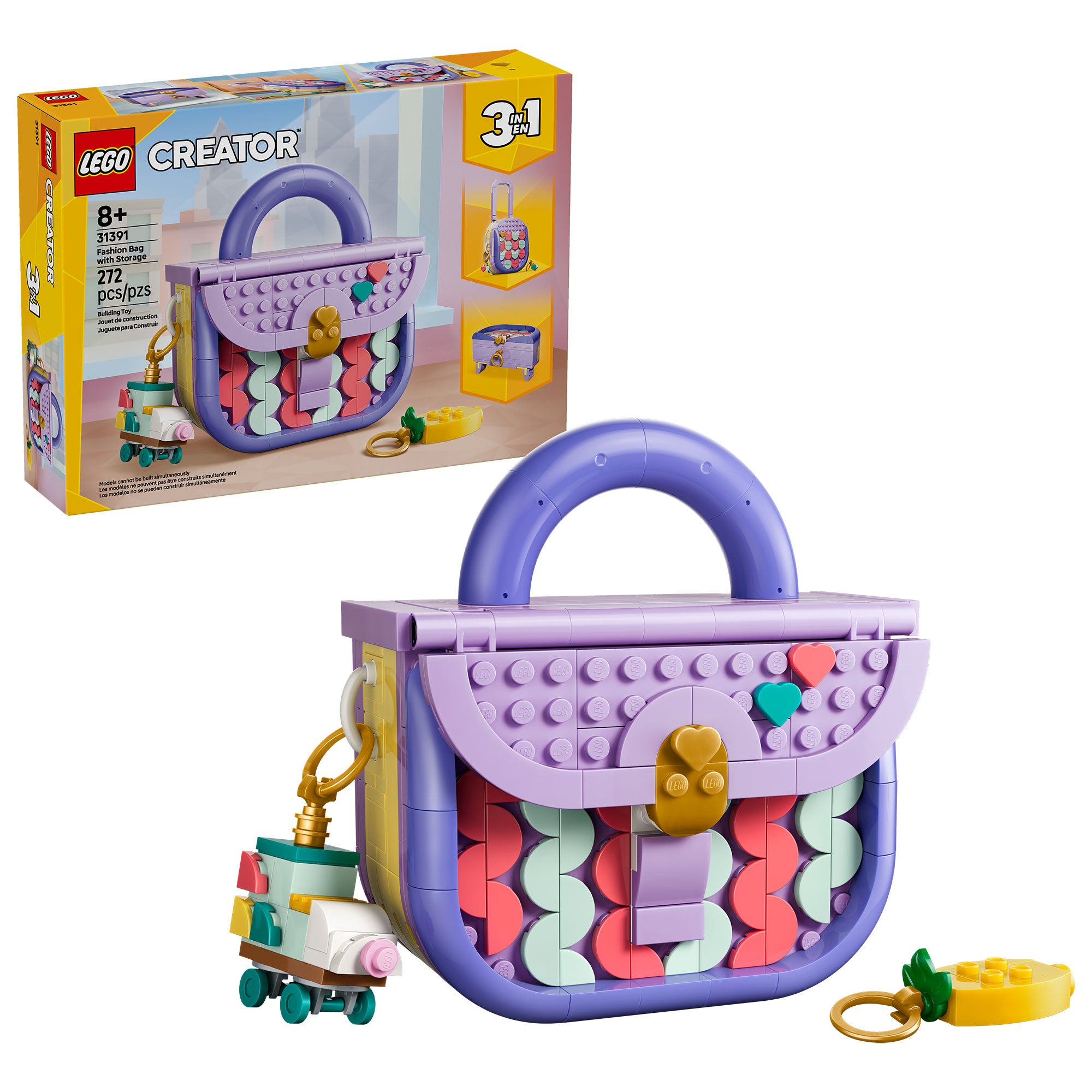 Bolso de Diseño Artístico con Compartimento
