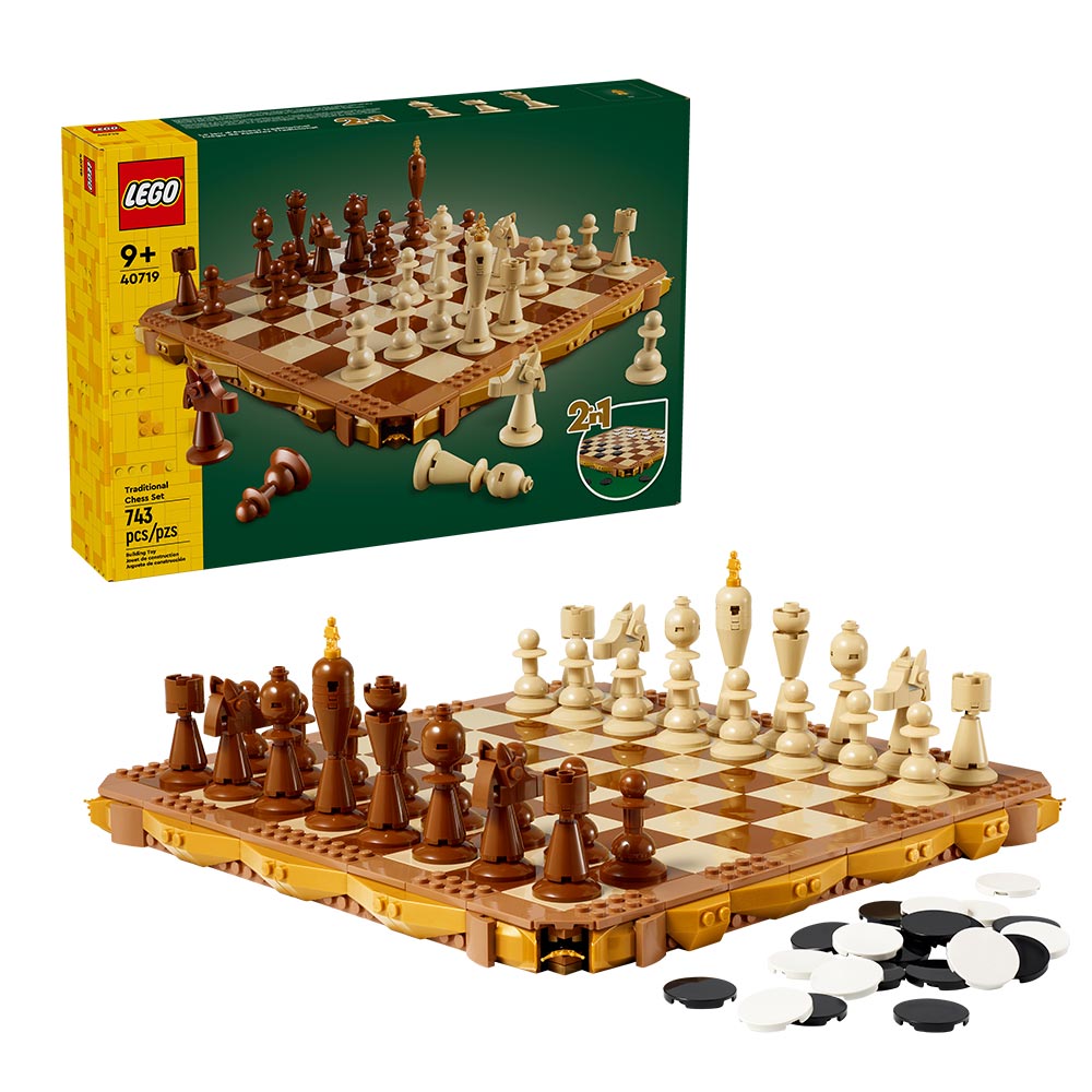 Juego de Ajedrez Clásico — LEGO Chile1
