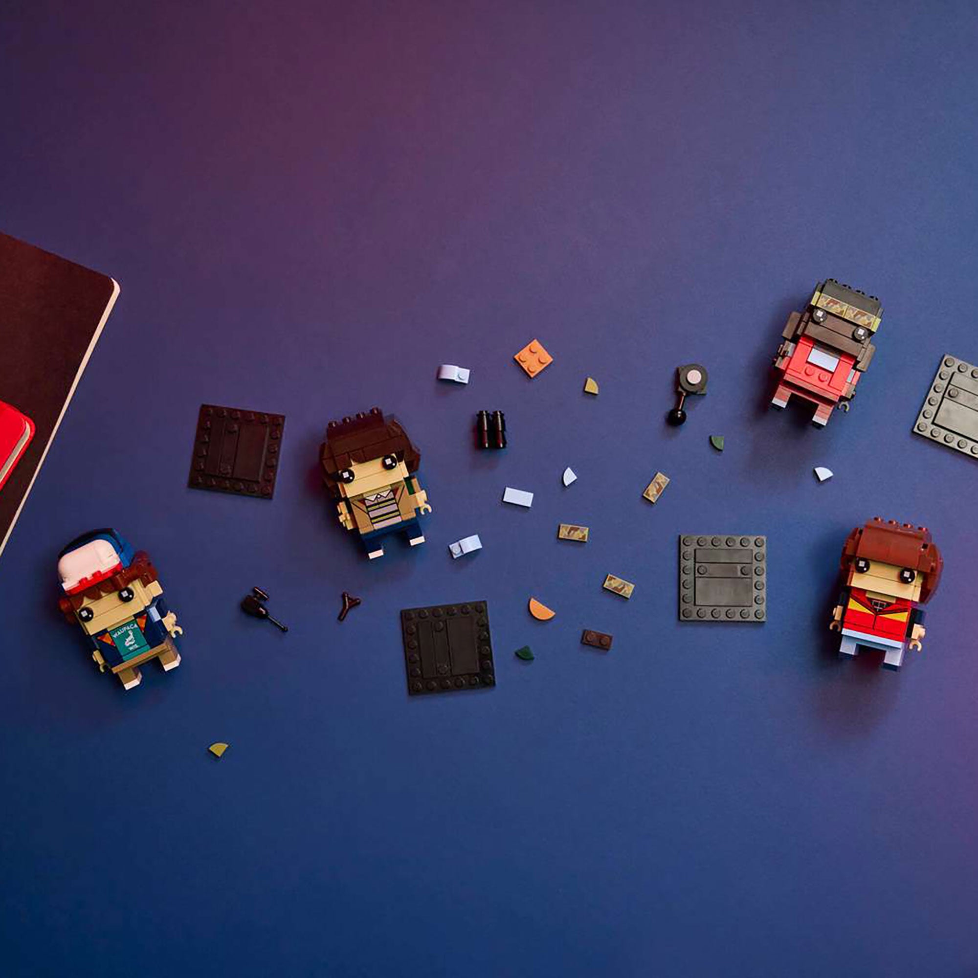 Figuras de Mike, Dustin, Lucas y Will