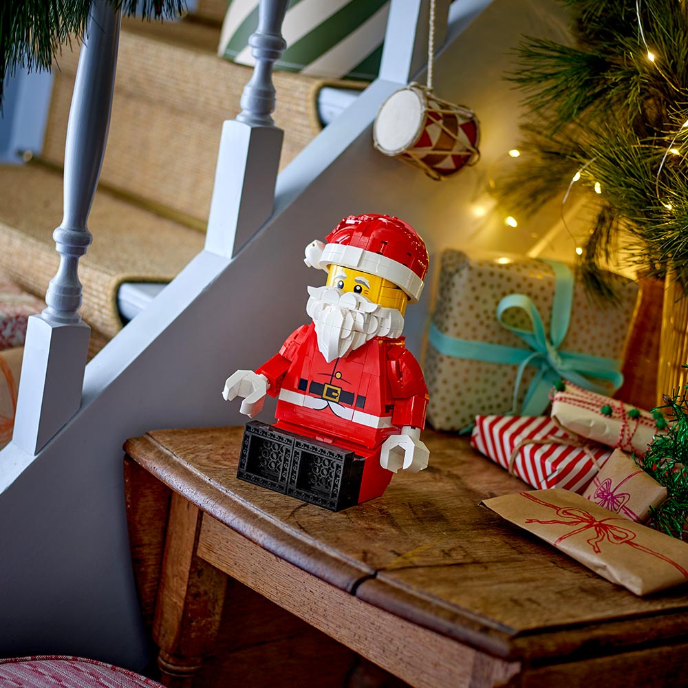 Minifigura Gigante de Santa