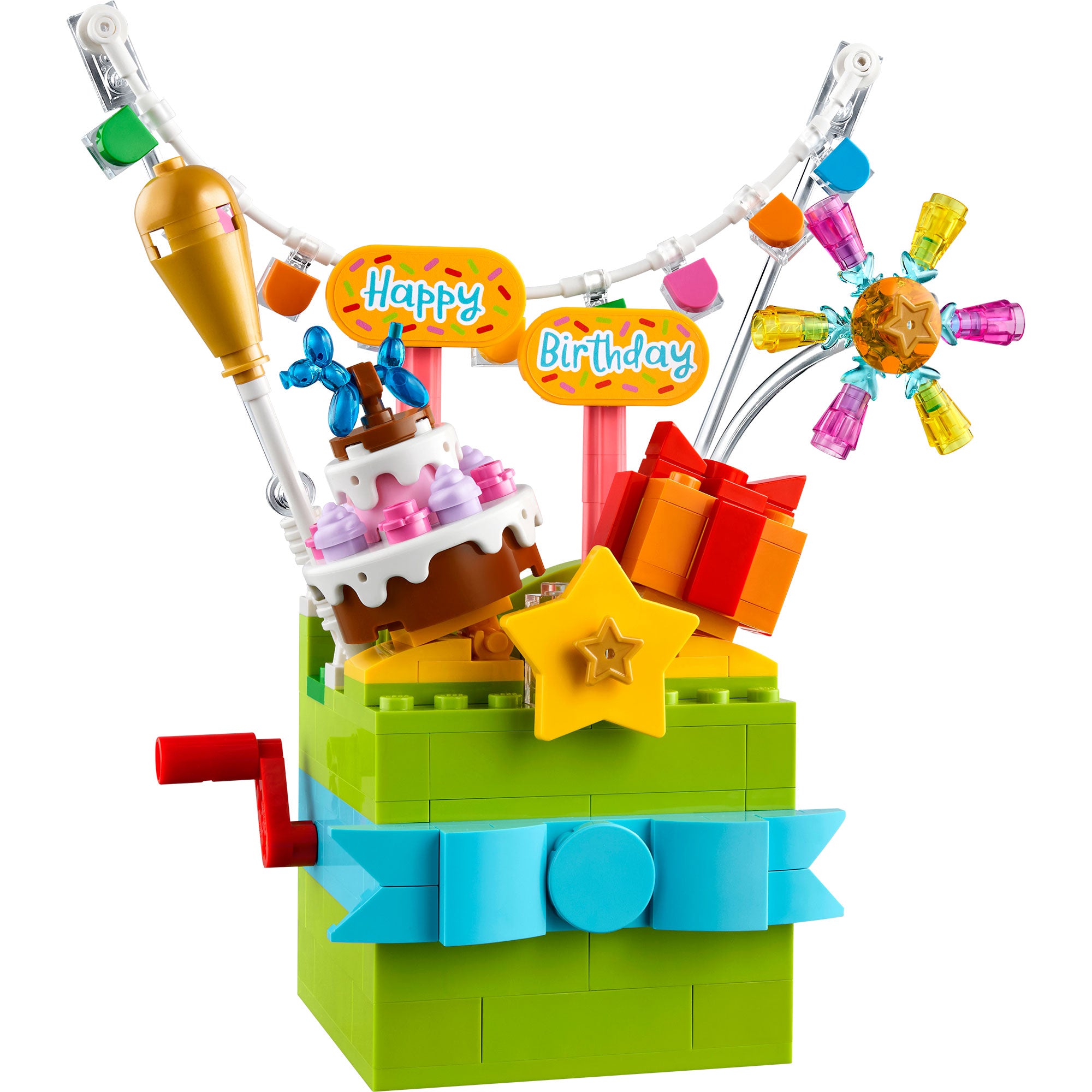 Celebración con Caja de Regalo