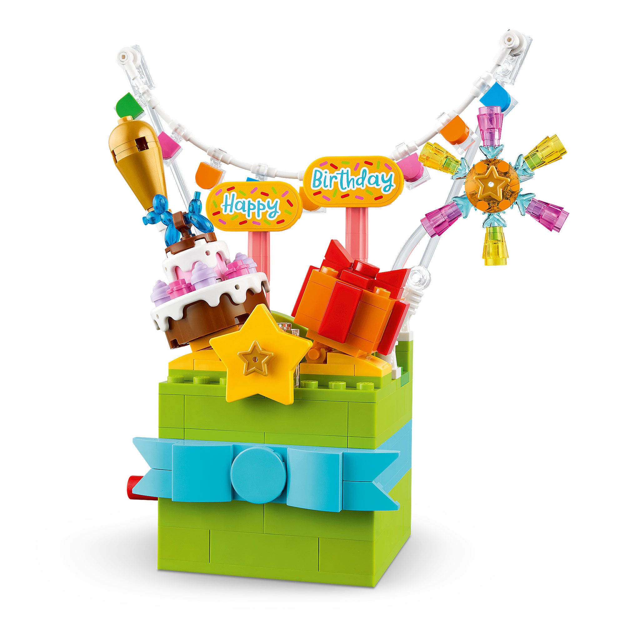 Celebración con Caja de Regalo