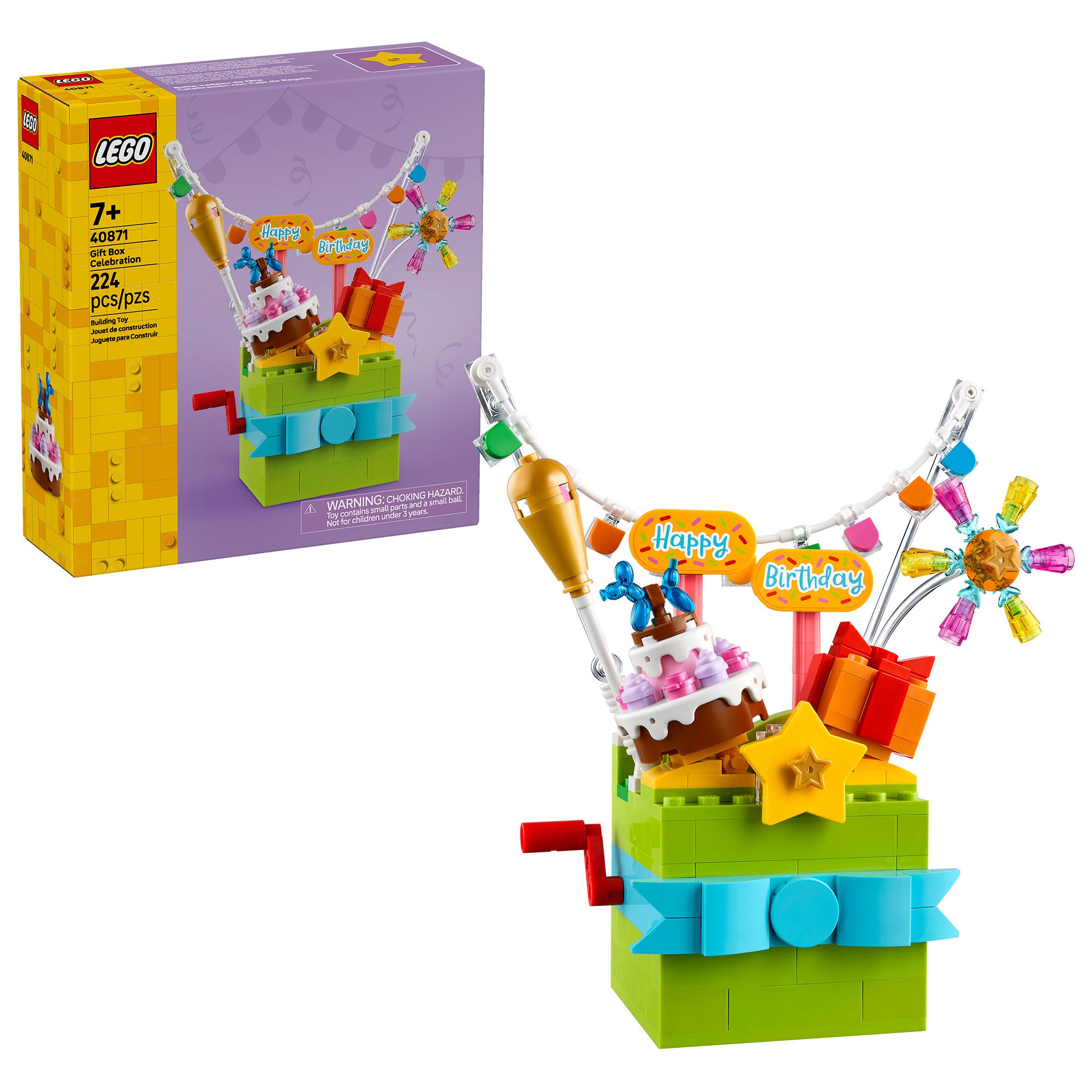 Celebración con Caja de Regalo