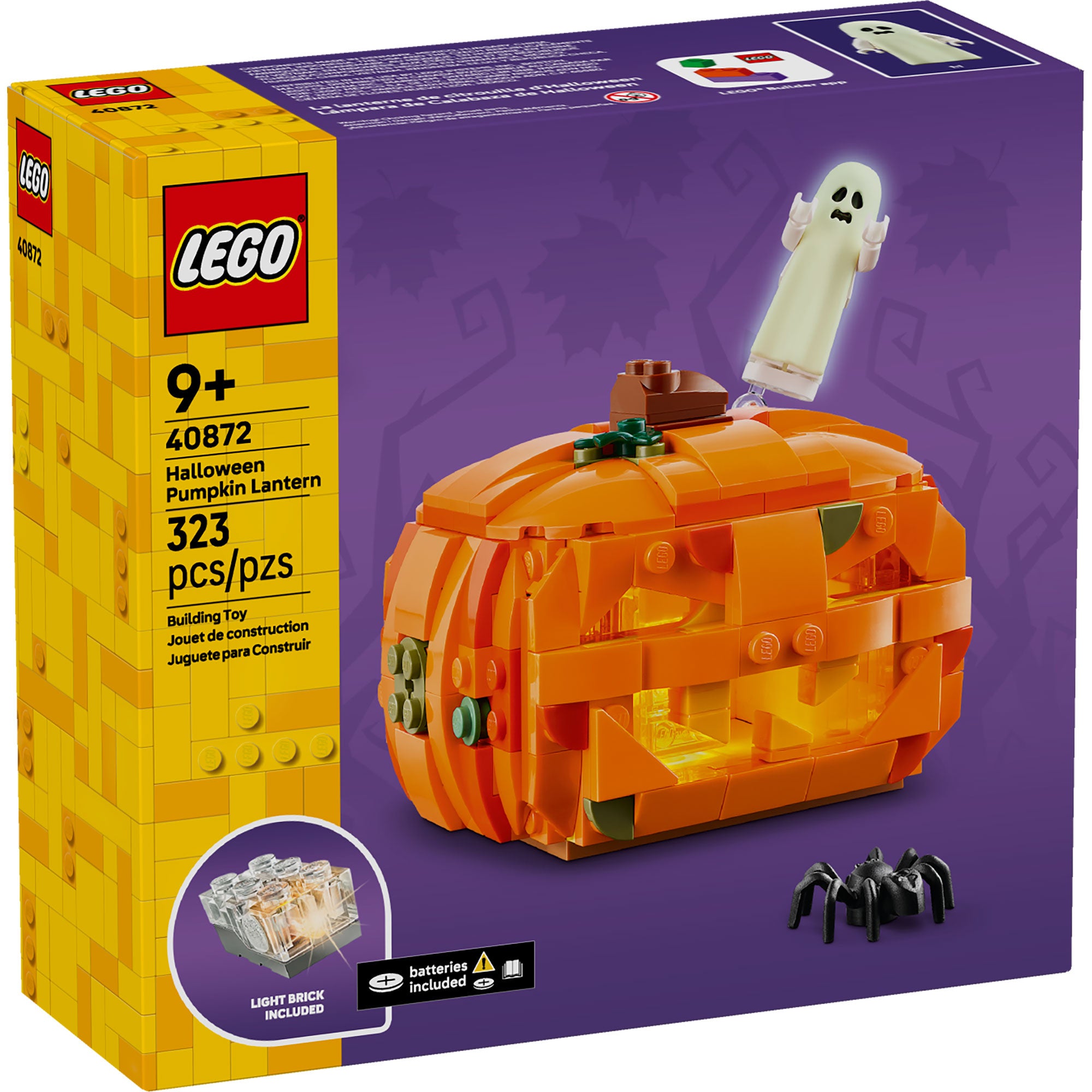 Lámpara de Calabaza de Halloween