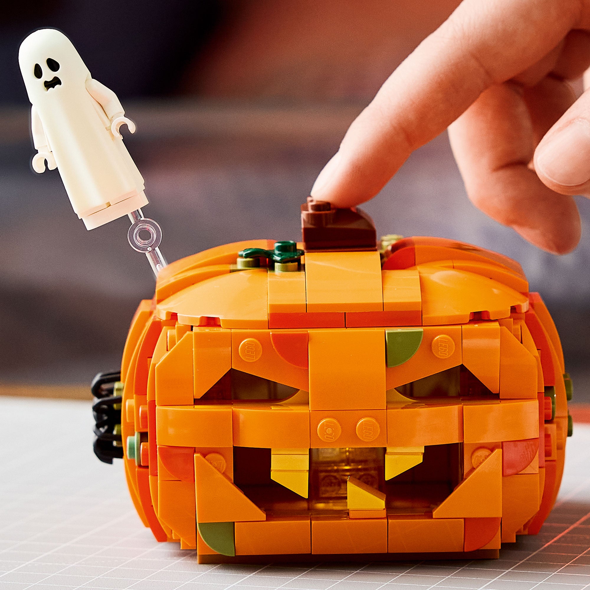 Lámpara de Calabaza de Halloween