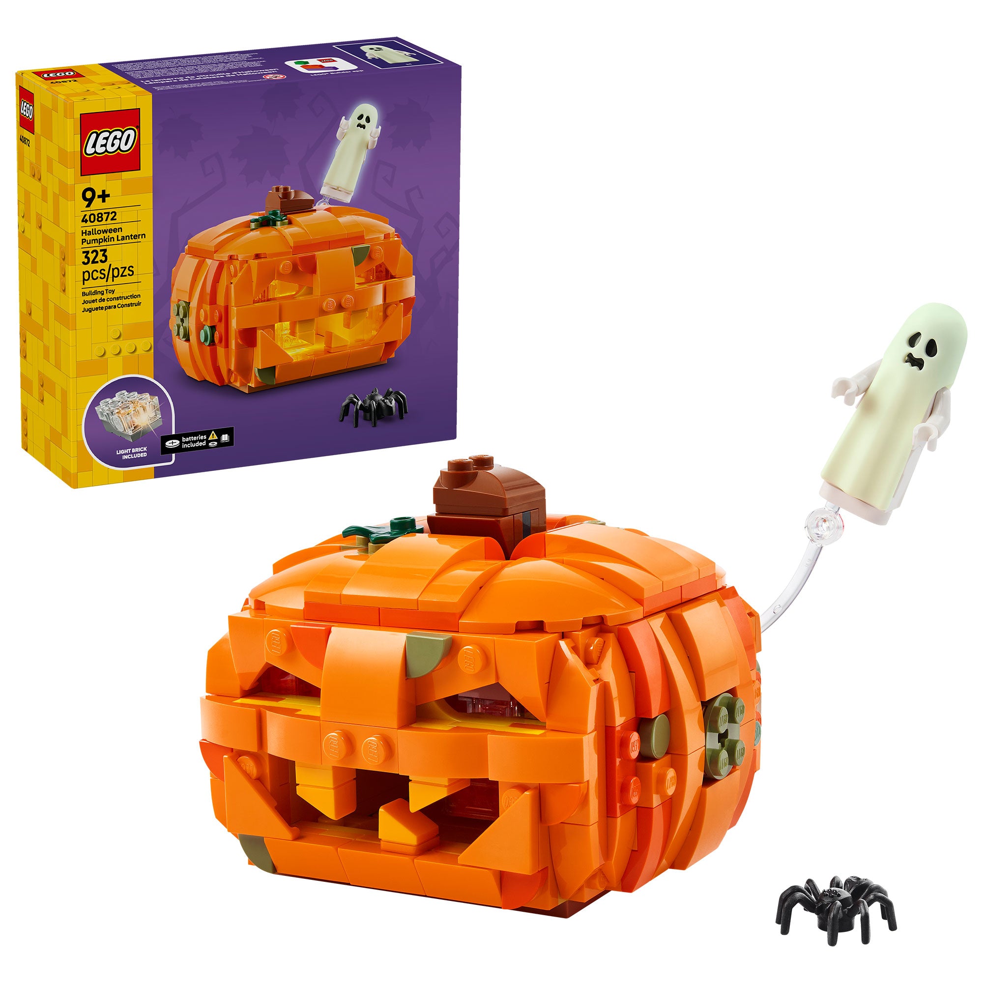 Lámpara de Calabaza de Halloween
