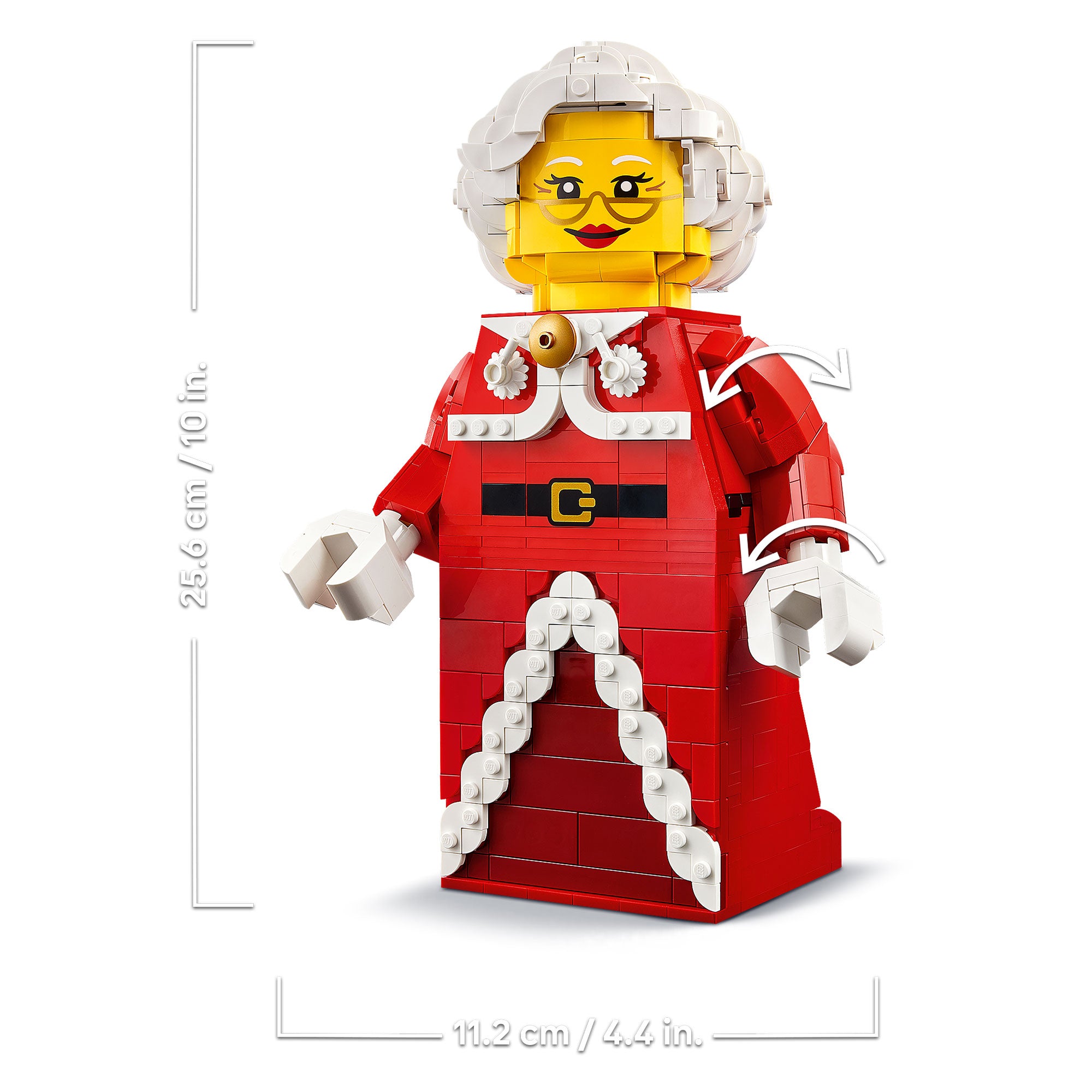 Minifigura Gigante de la Sra. Claus