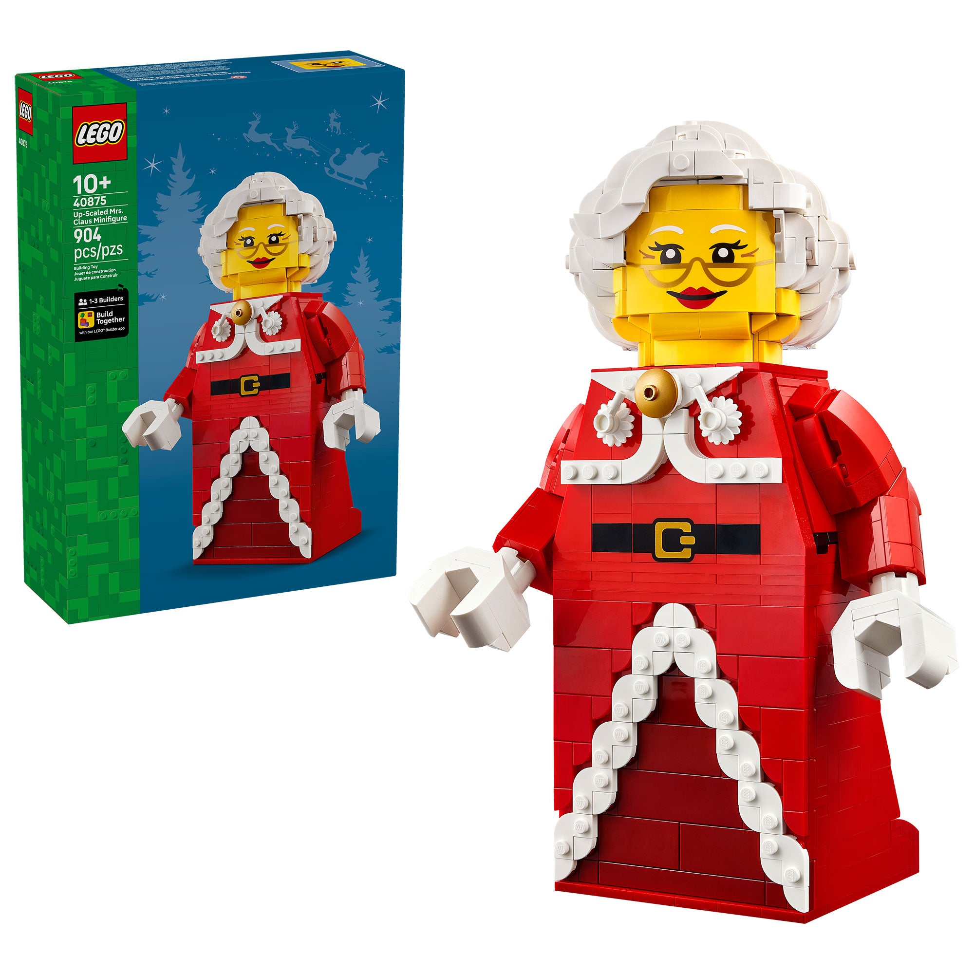 Minifigura Gigante de la Sra. Claus